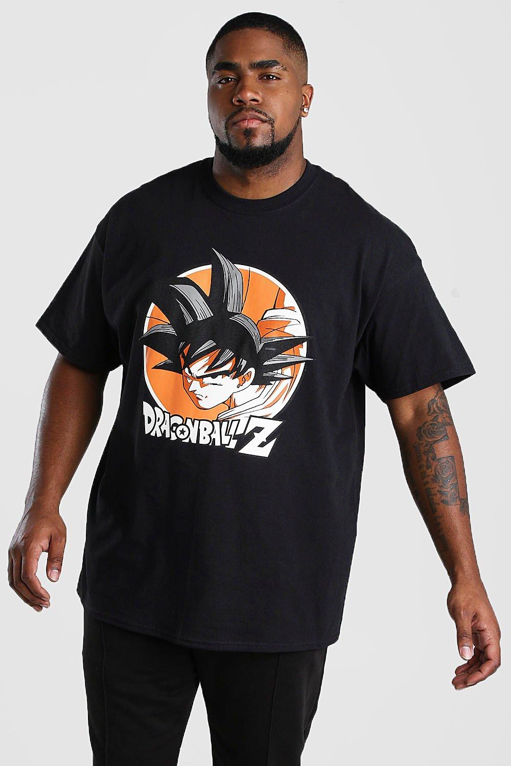 dragon ball z shirts big and tall