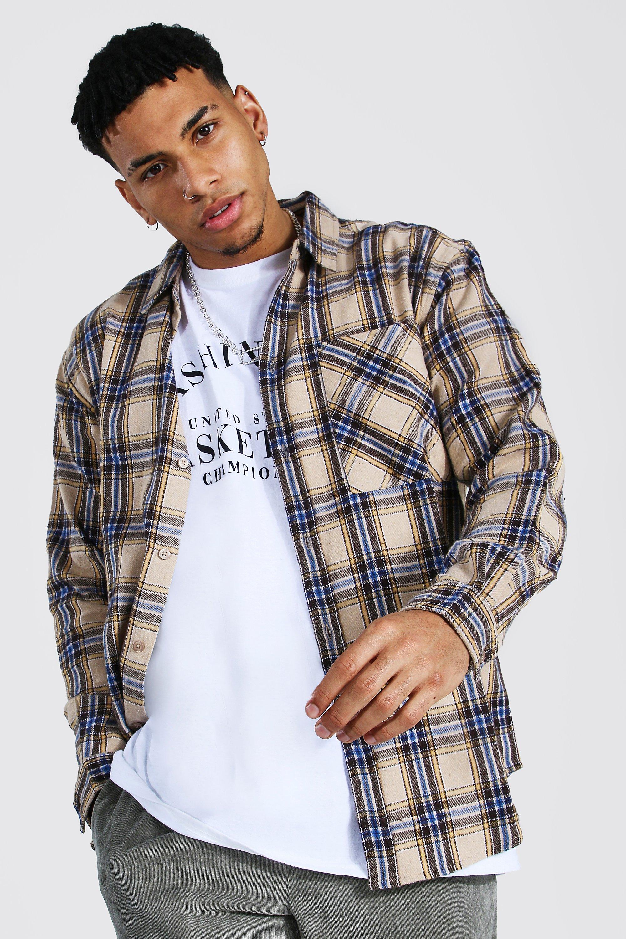 Oversized Flannel Shirt