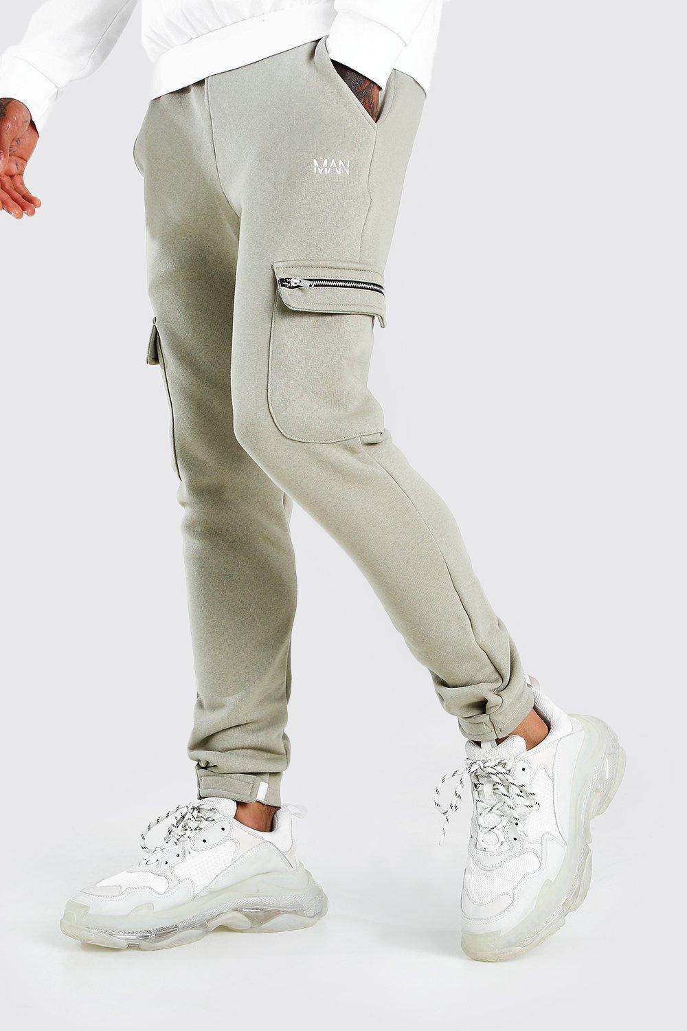 zip cuff joggers