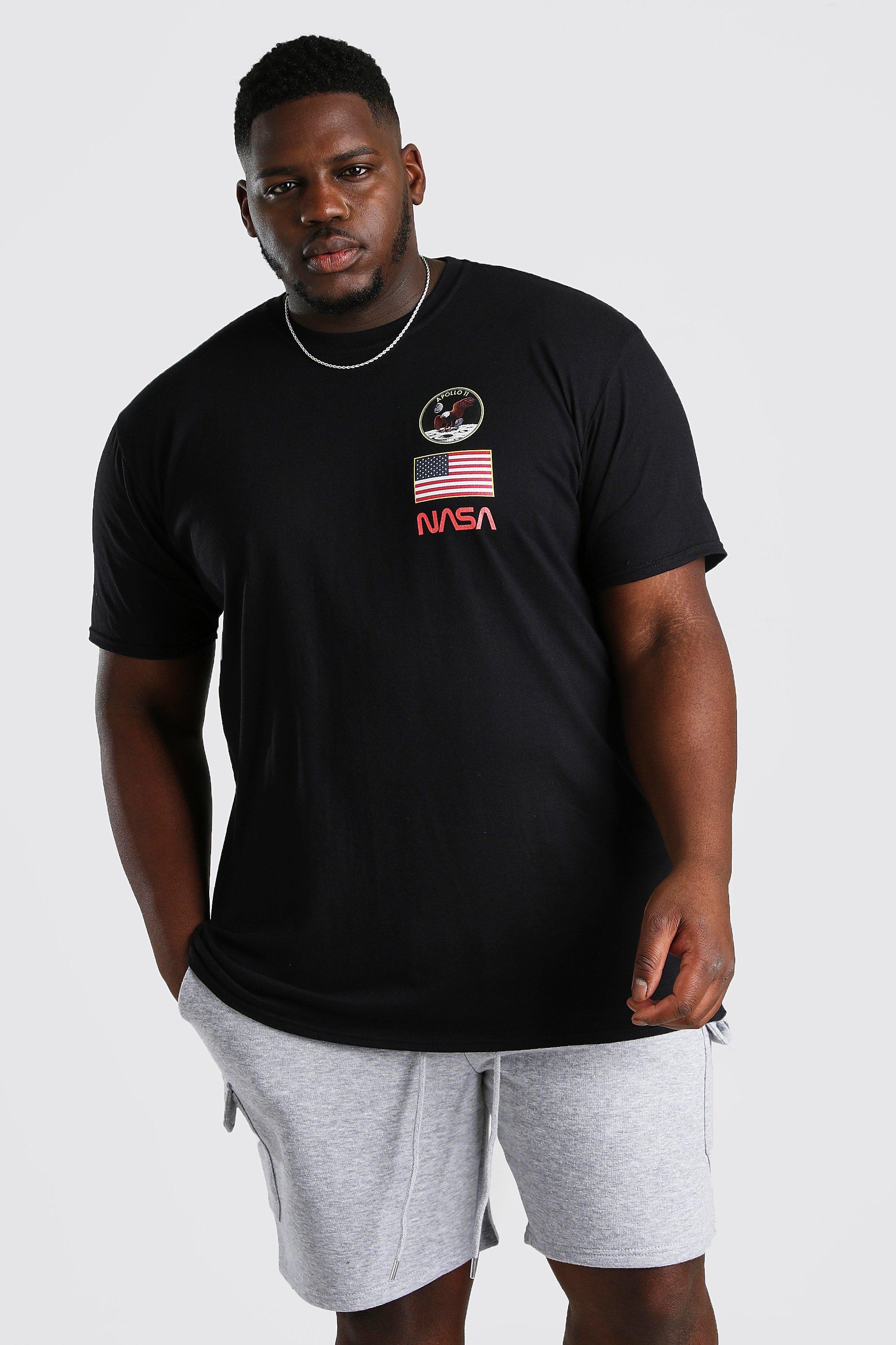 big and tall nasa shirt