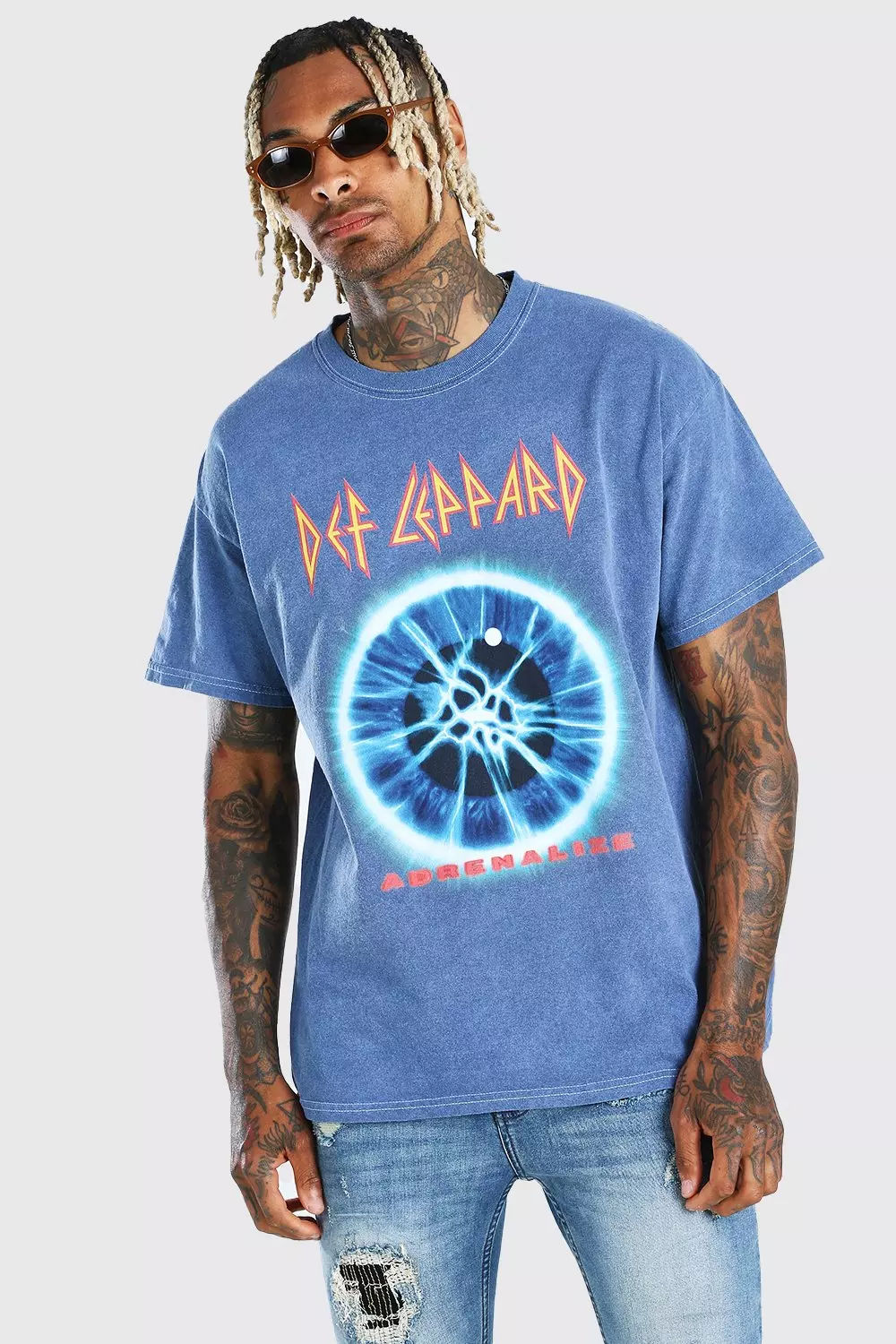 Def leppard tie dye shirt clearance