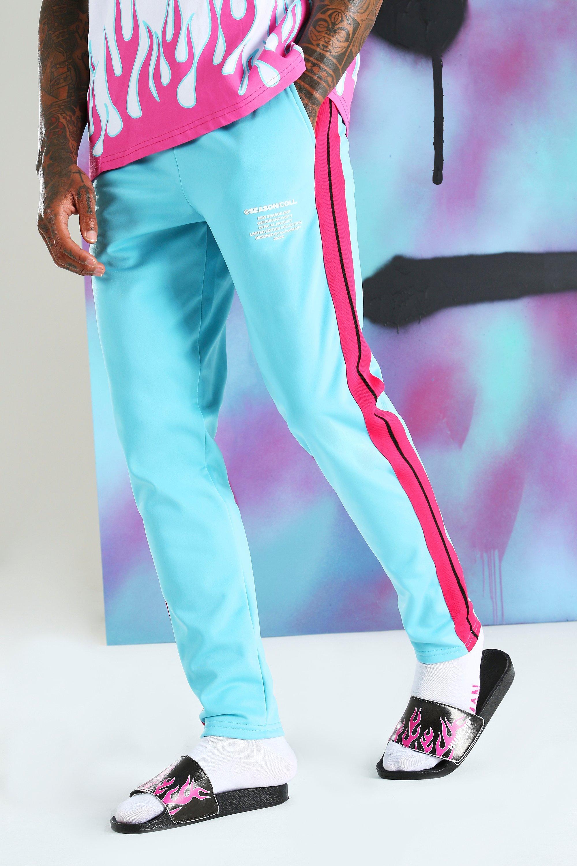 boohooman tricot joggers
