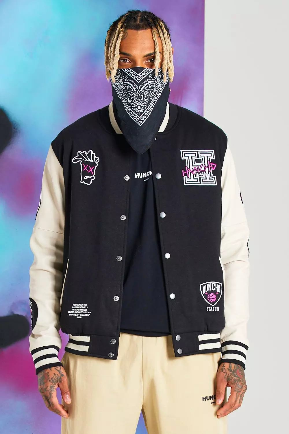 【as\"on】MIGOS VARSITY JACKET Jude Men's Varsity Jacket