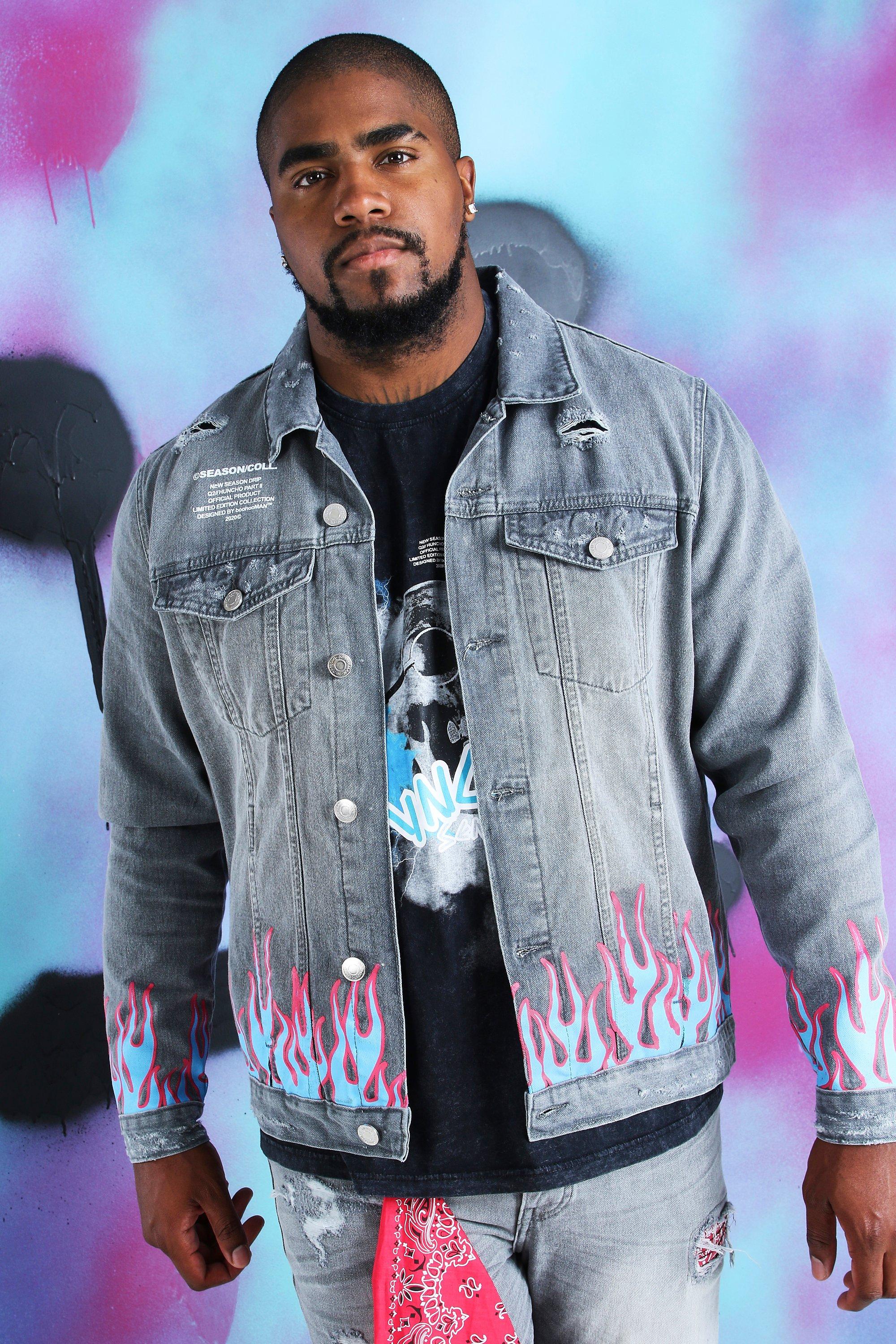 plus size denim jacket uk