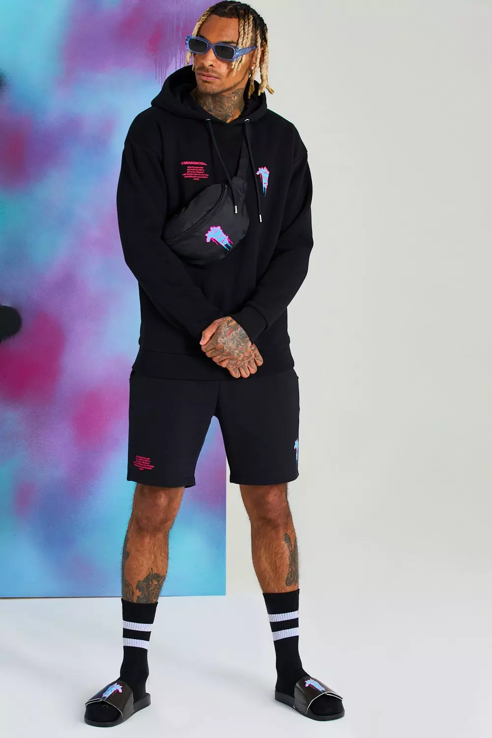 Boohooman quavo hoodie hotsell