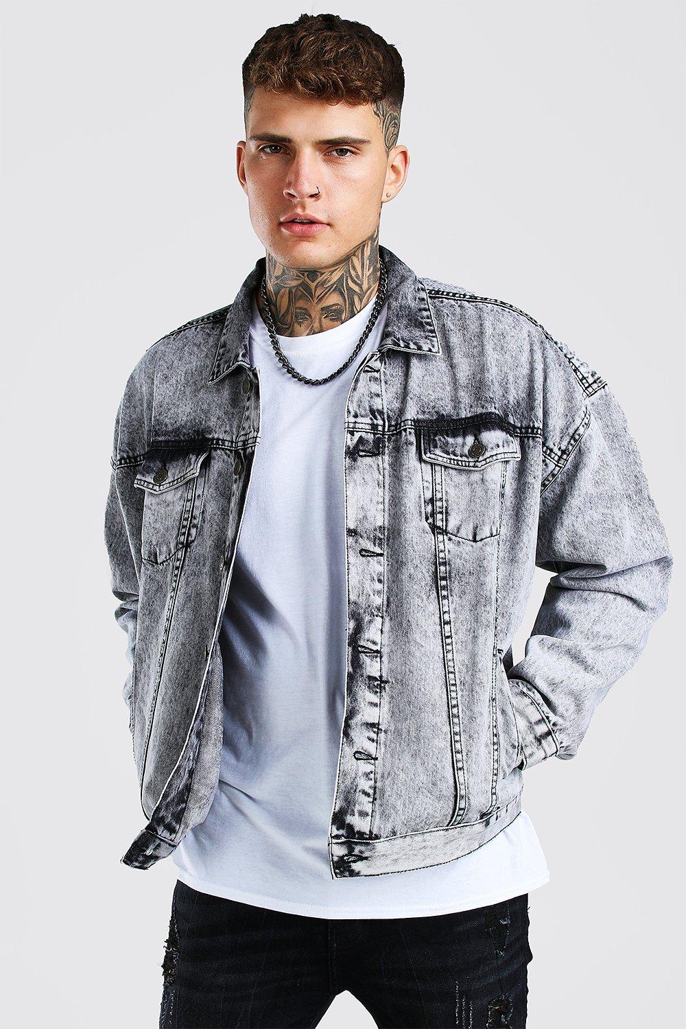 Boohooman hot sale denim jacket