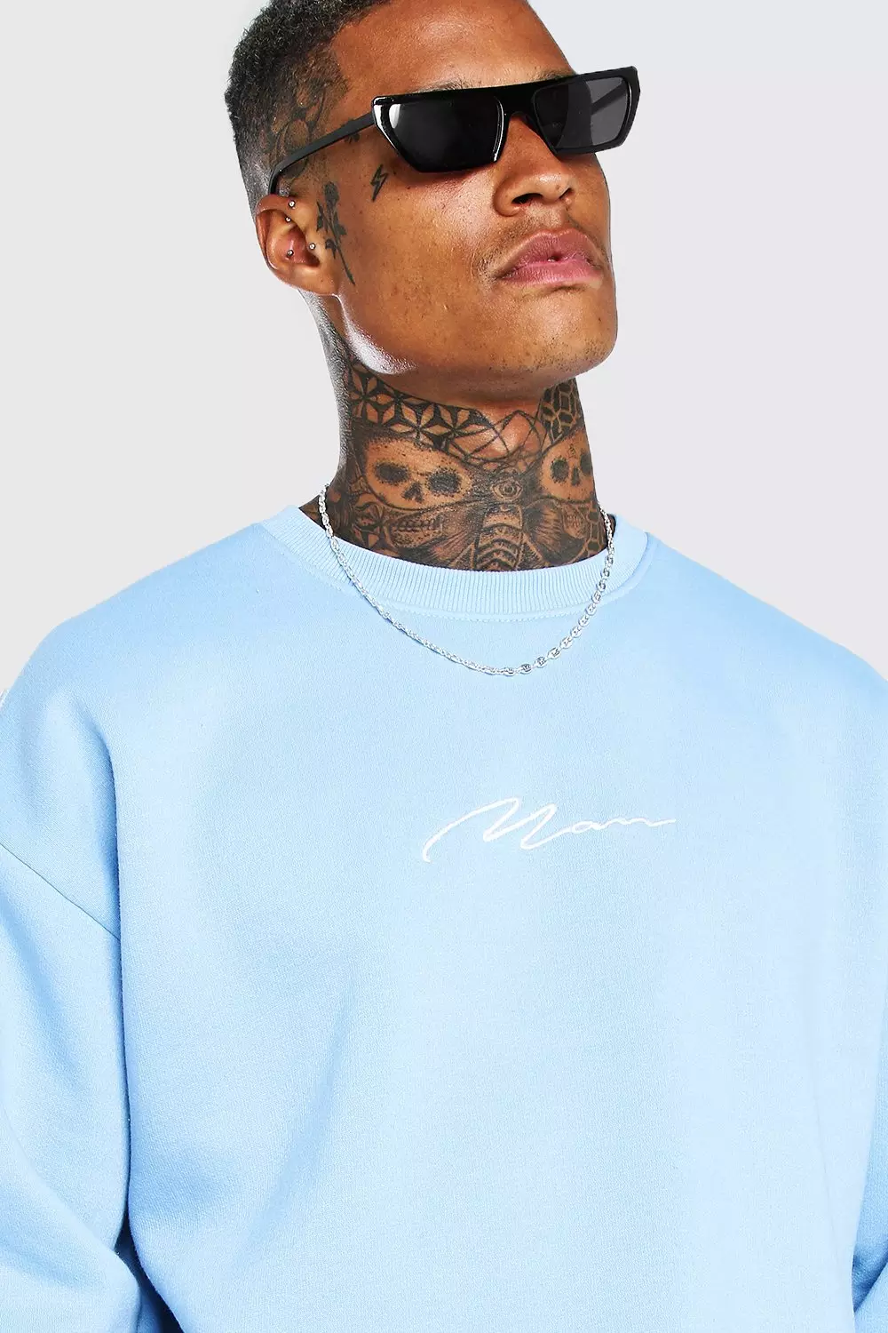 Oversized Man Signature Sweatshirt alternatieve afbeelding