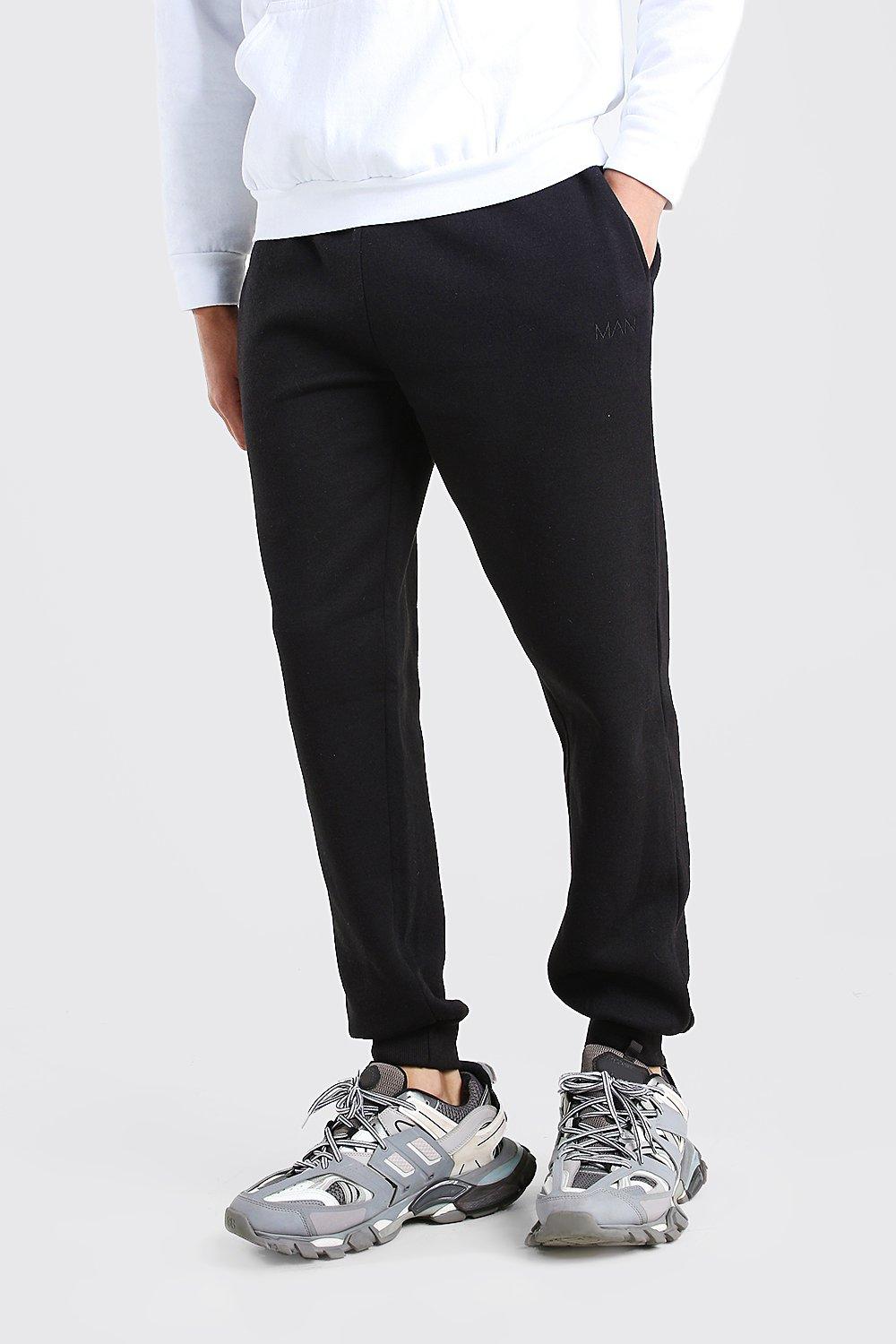 boohooman skinny joggers