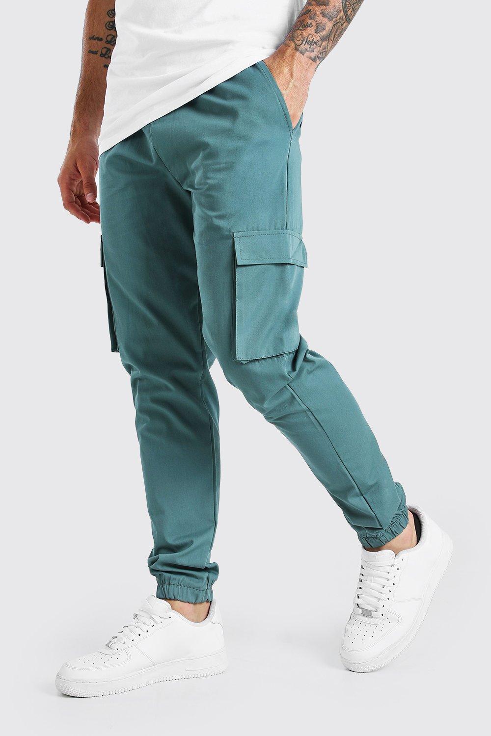 boohooman skinny joggers