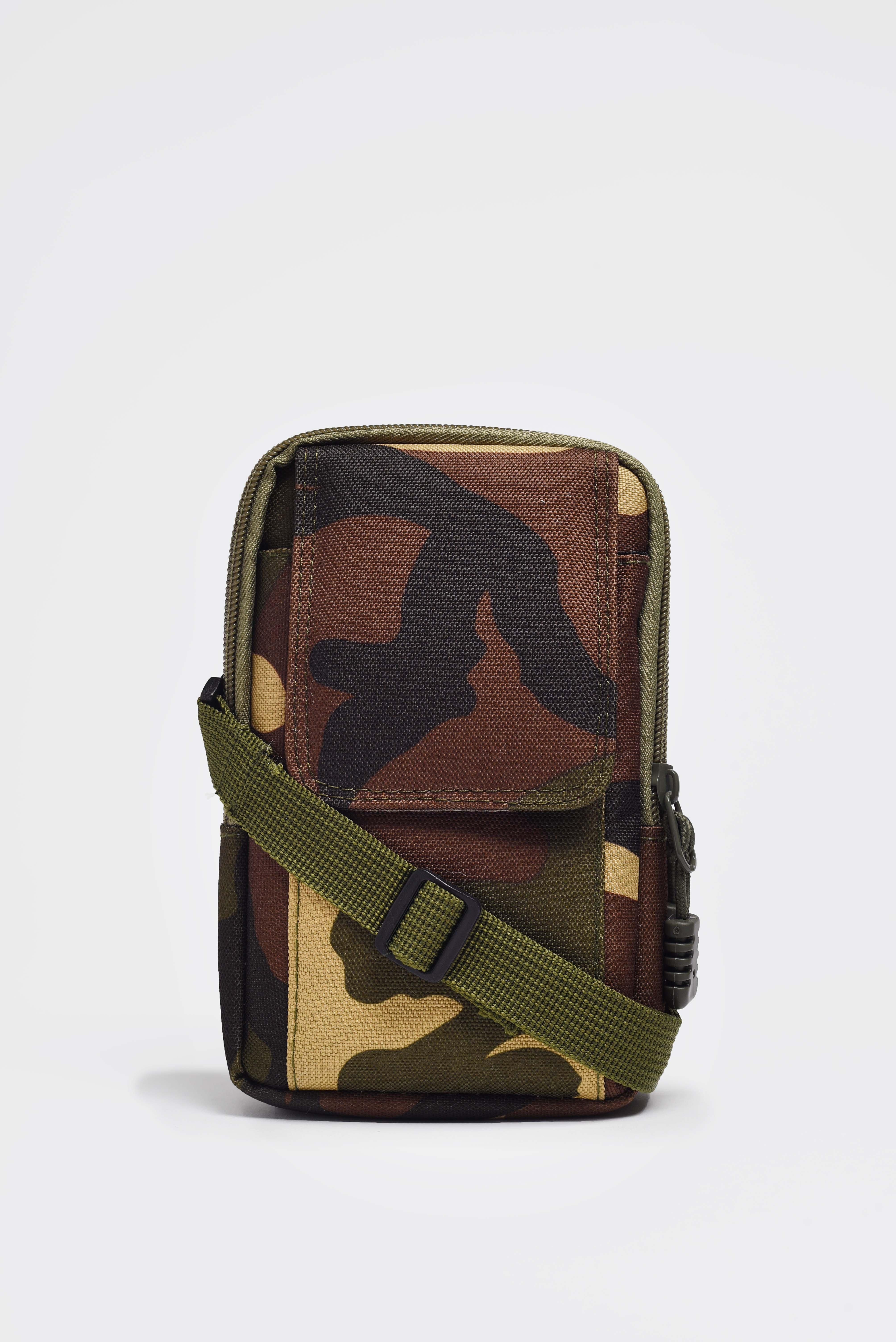 camo cross body bag