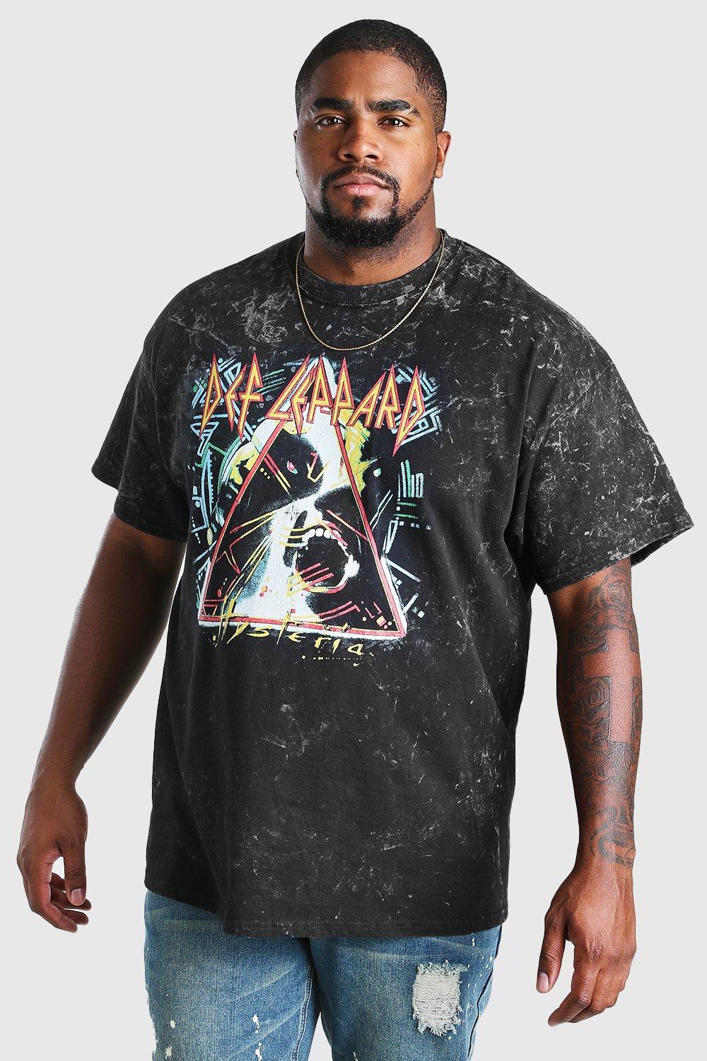 Plus Size Def Leppard License T-Shirt