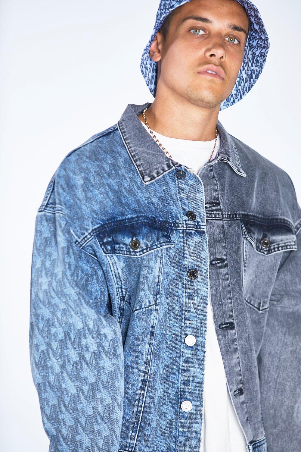 boohooman denim jacket