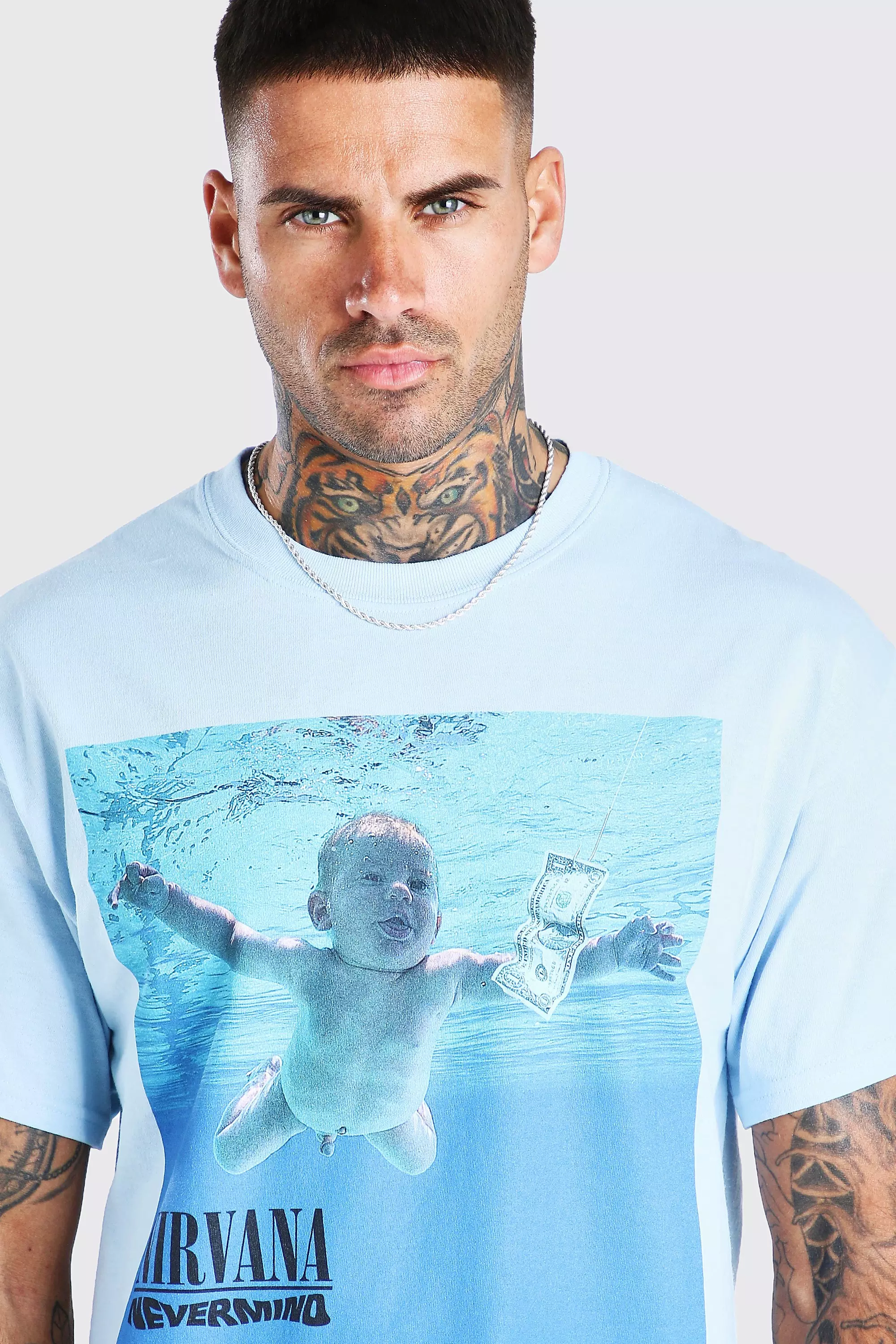 T shirt nirvana nevermind clearance