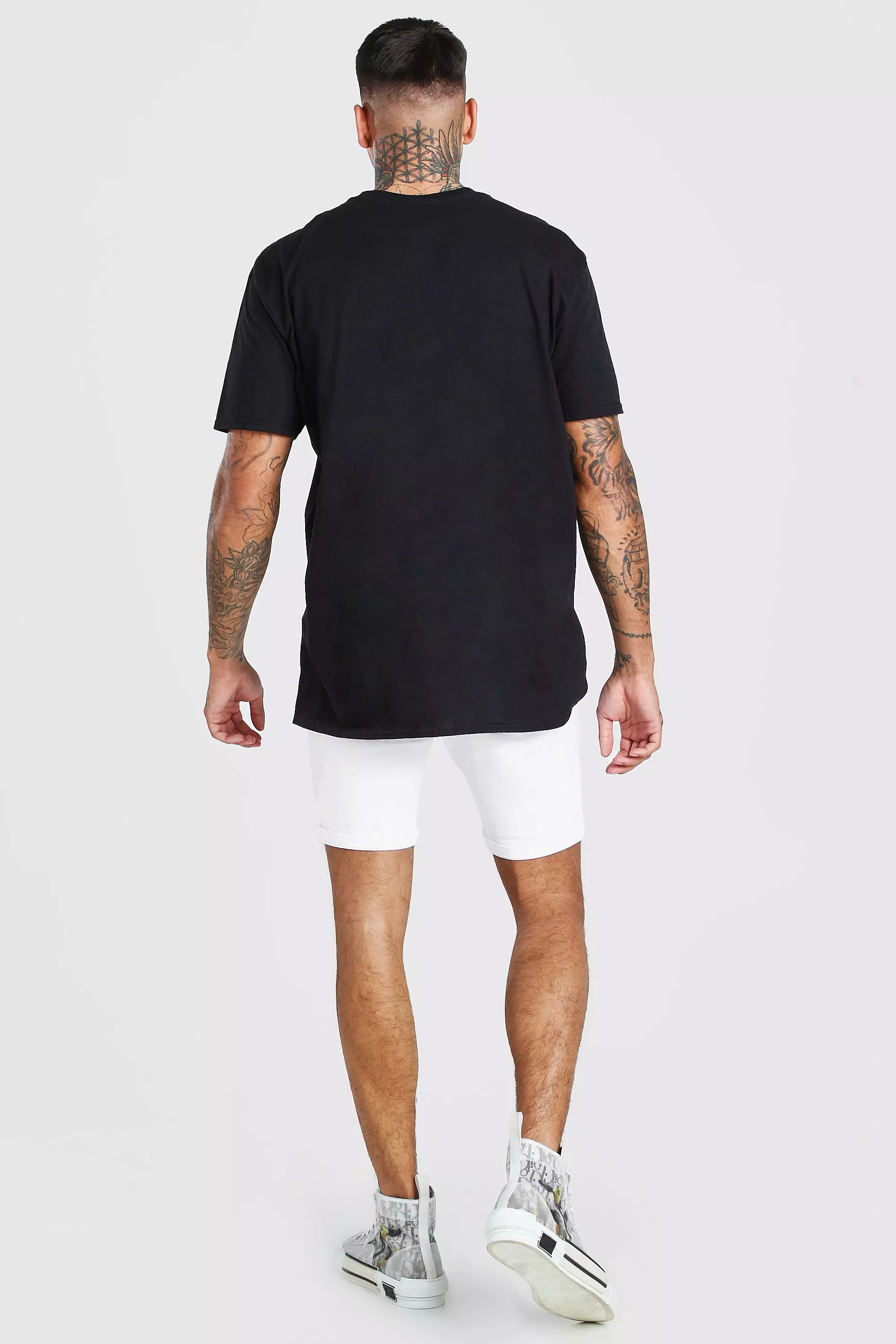 Black Oversized Amy Winehouse License T-Shirt alternative image