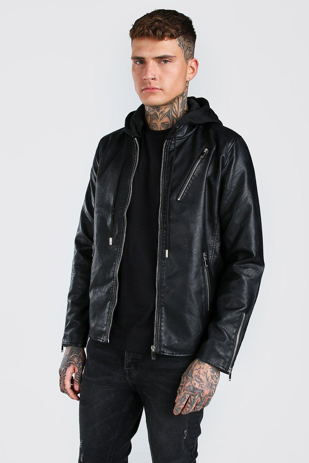 jersey moto jacket