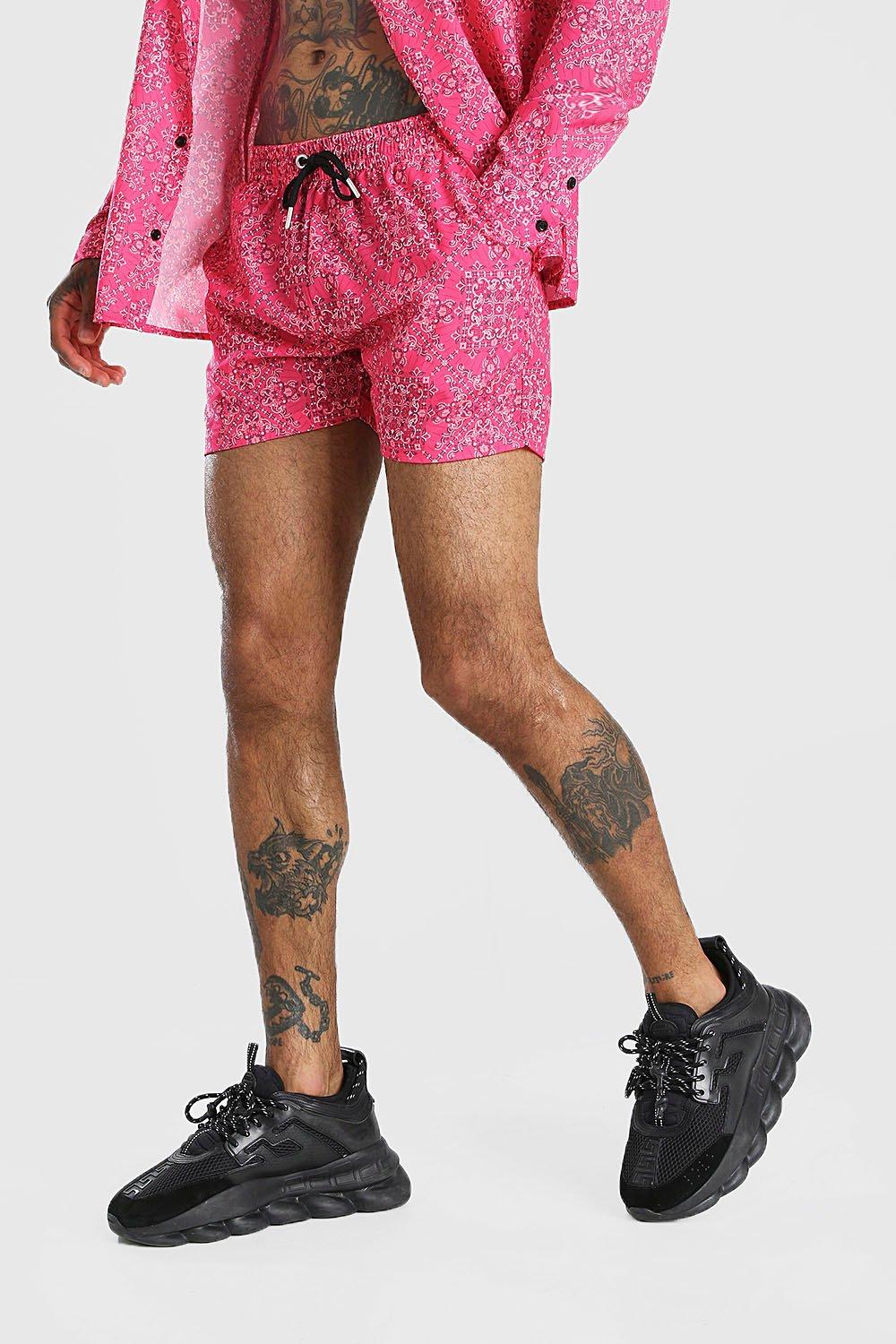 Bandana Print Pajama Shorts - OBSOLETES DO NOT TOUCH