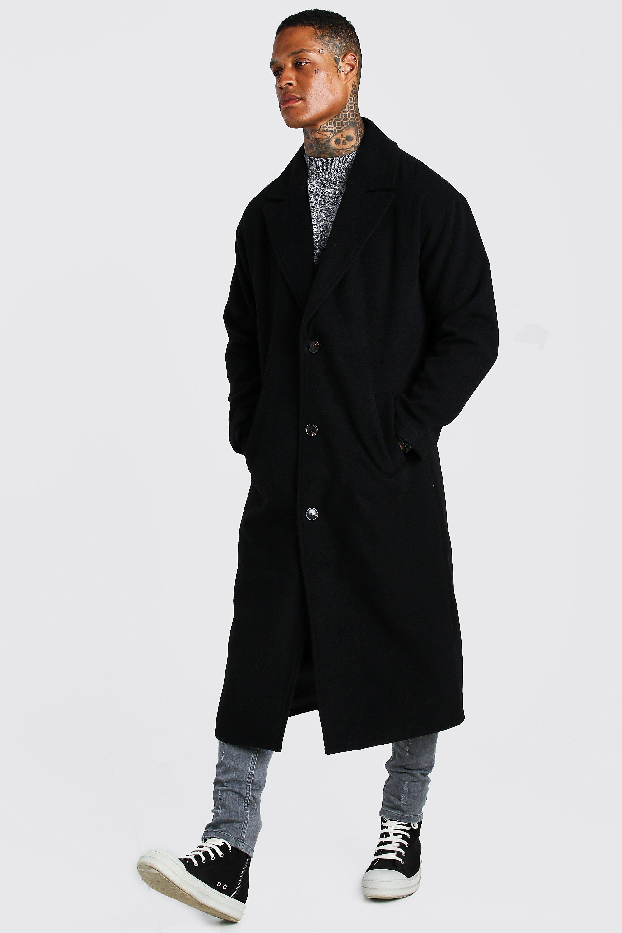 Boohooman longline hot sale jacket