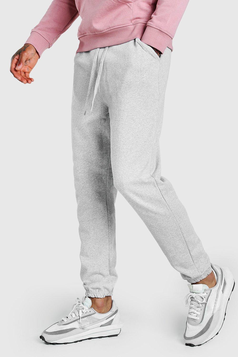 boohooman grey skinny joggers