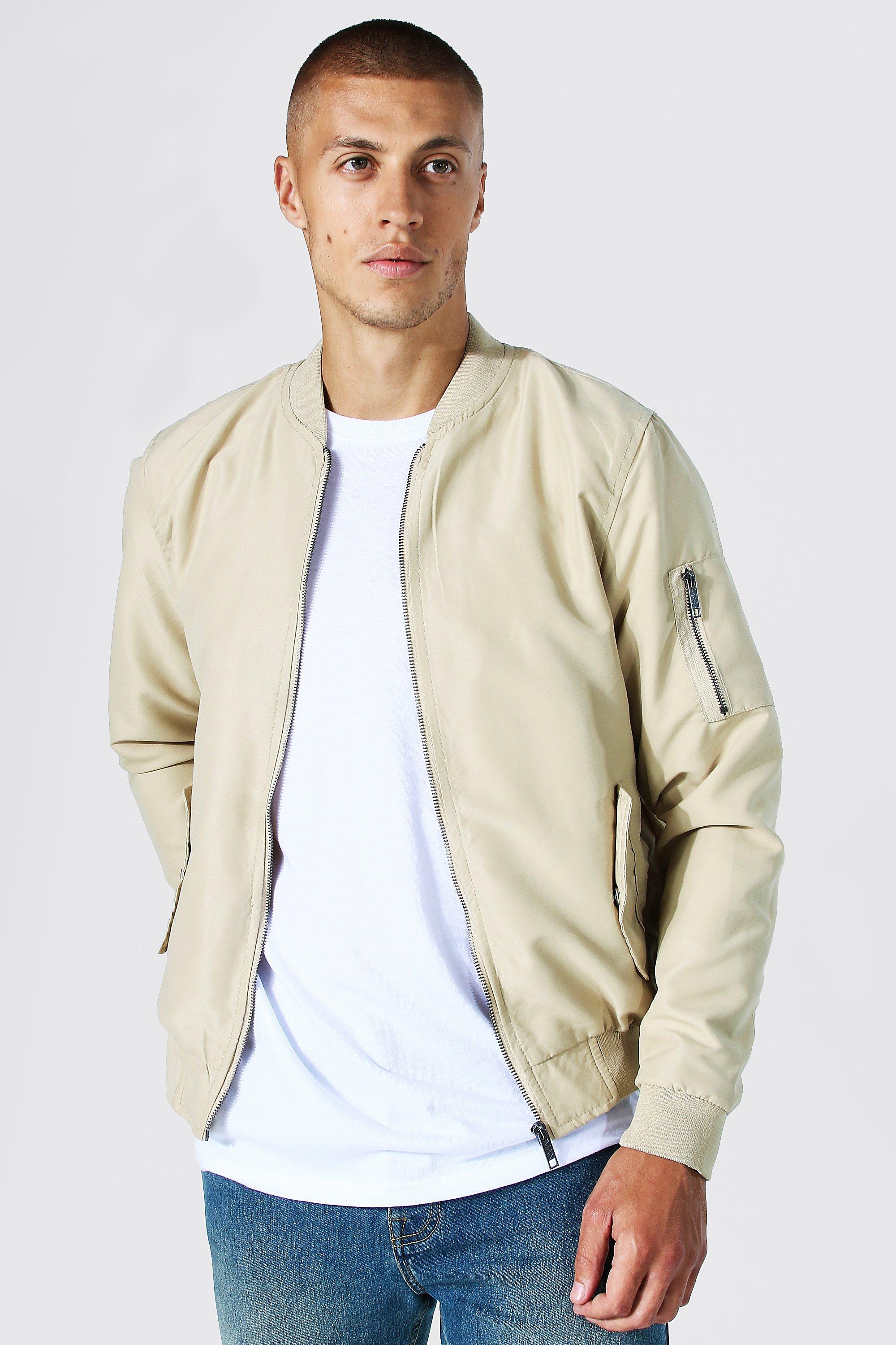 Bomber Jackets Men | Khaki, Black, Longline, MA1 | boohooMAN UK