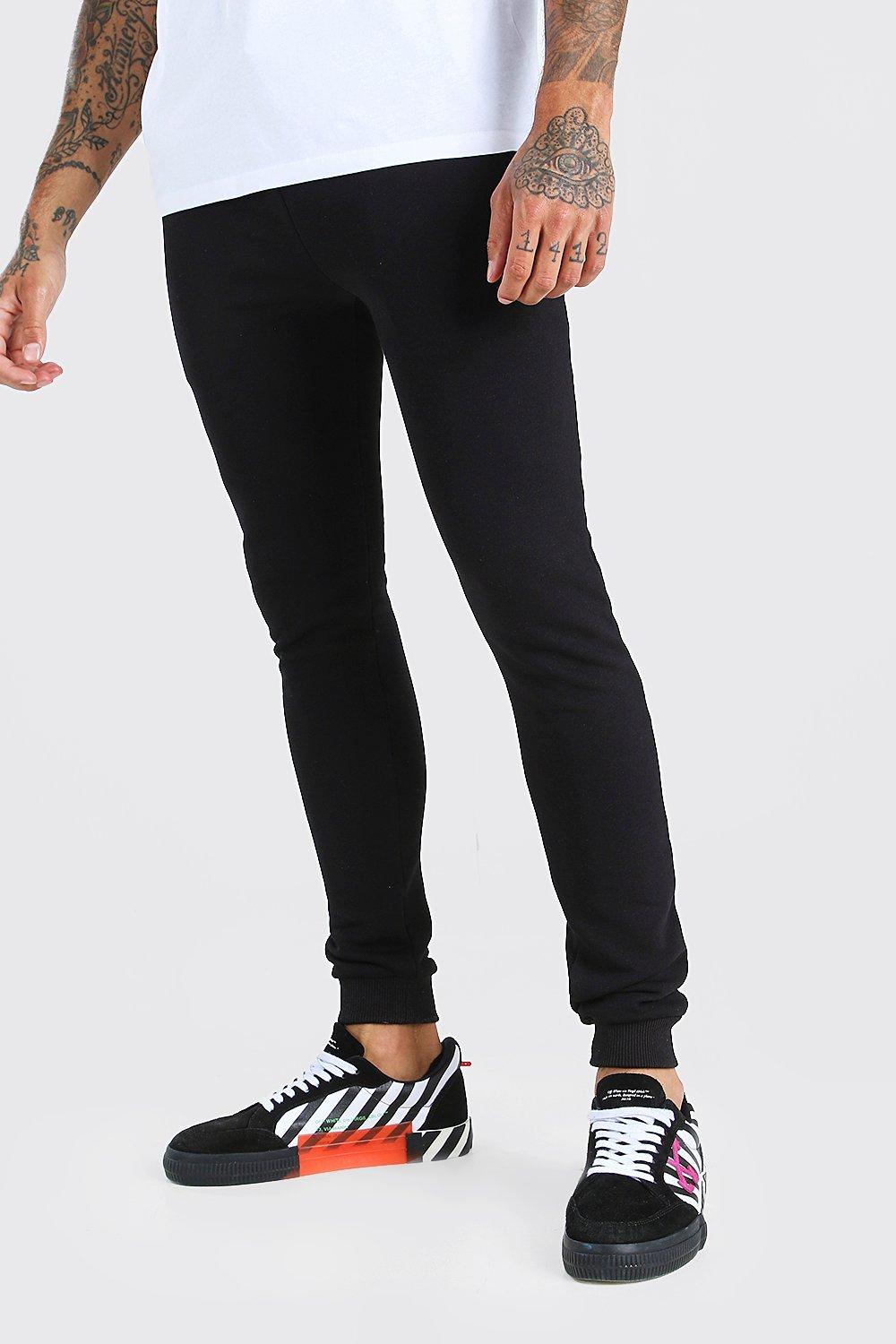 boohooman super skinny joggers