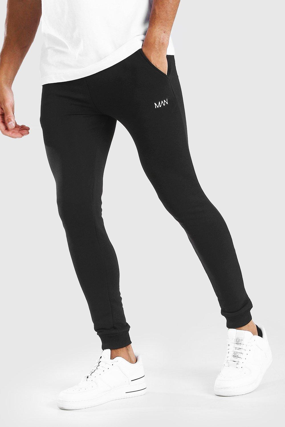 boohooman super skinny joggers