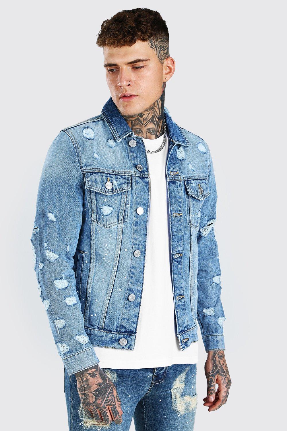 boohooman denim jacket