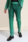 Skinny Green Ombre Suit Trousers