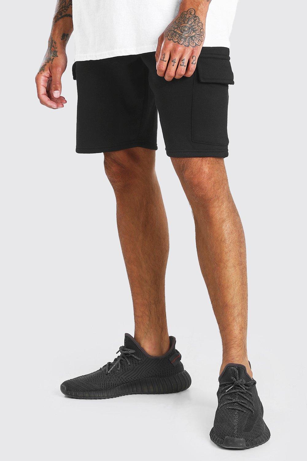 cargo jersey shorts