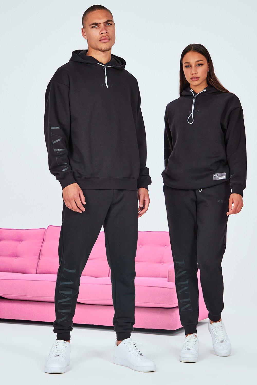 matching his and hers tracksuit