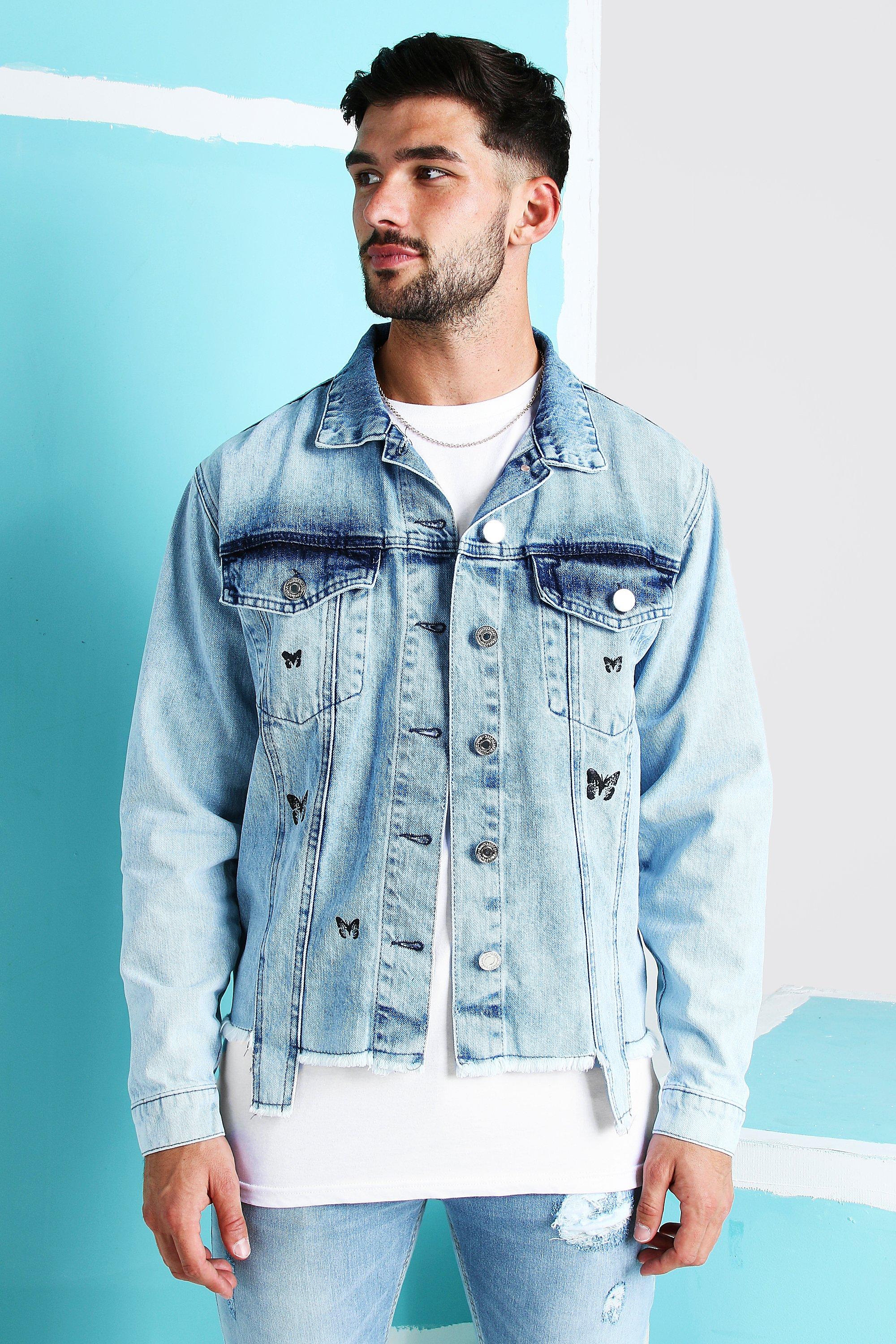 boohooman denim jacket