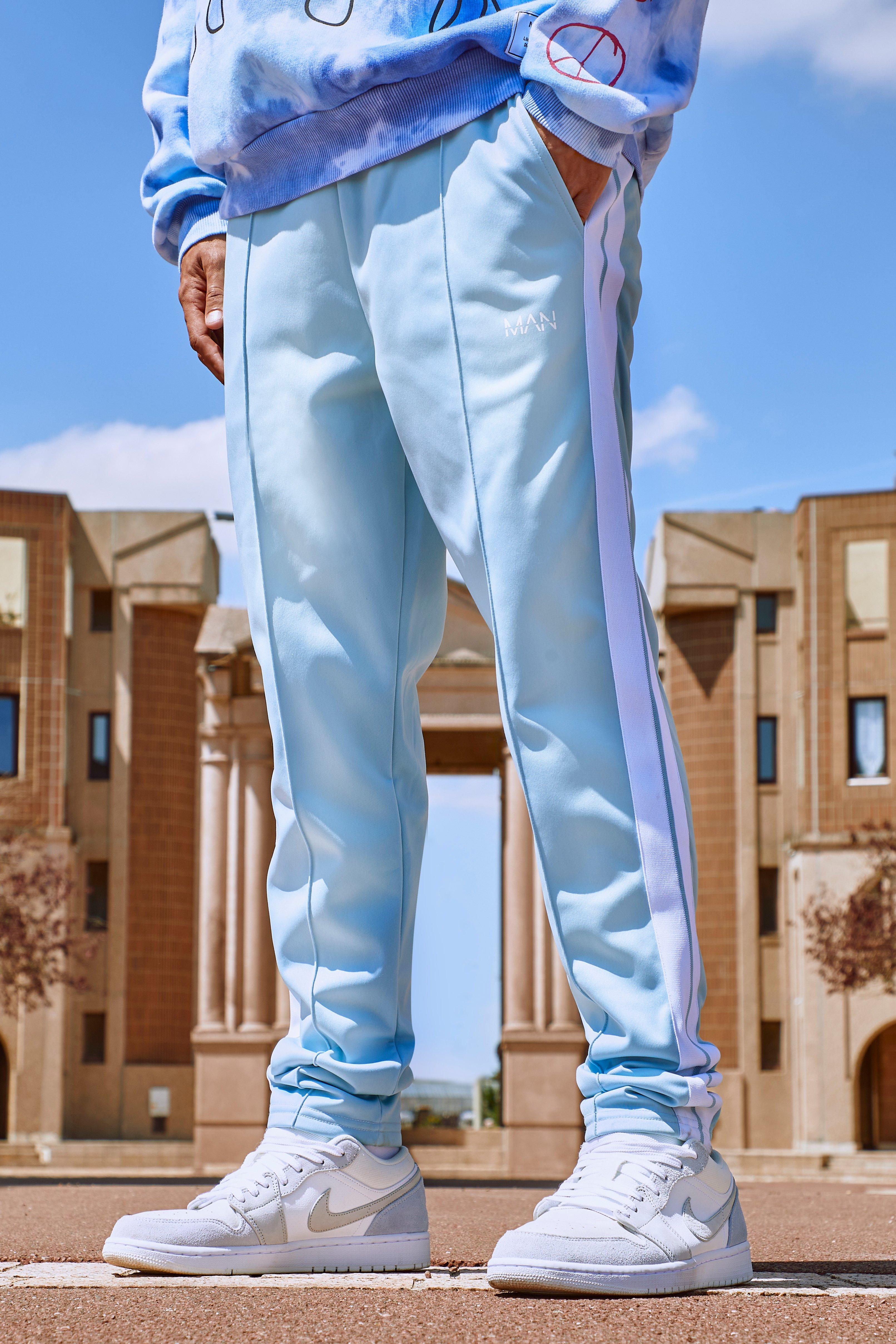 boohooman tricot joggers