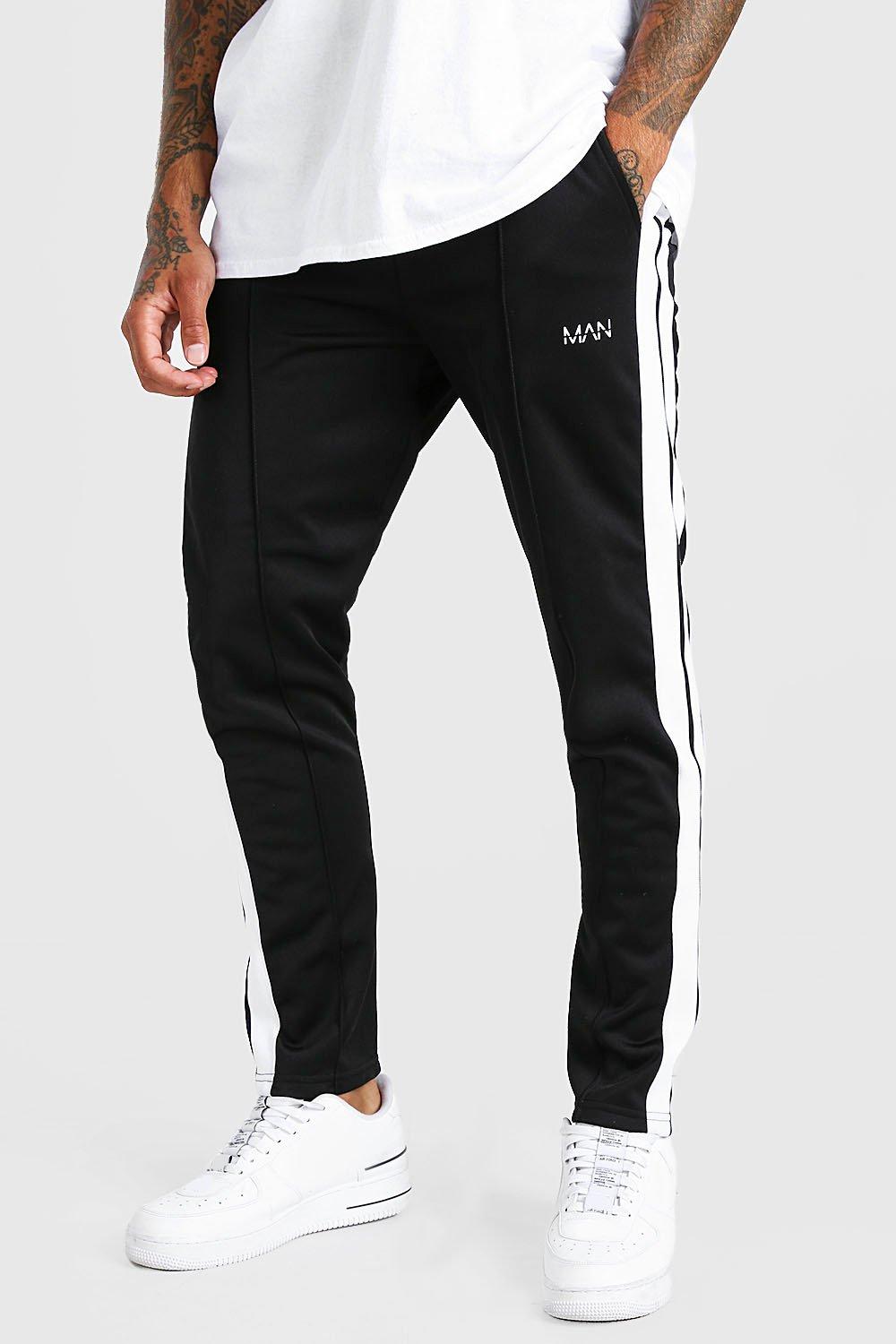 boohooman tricot joggers