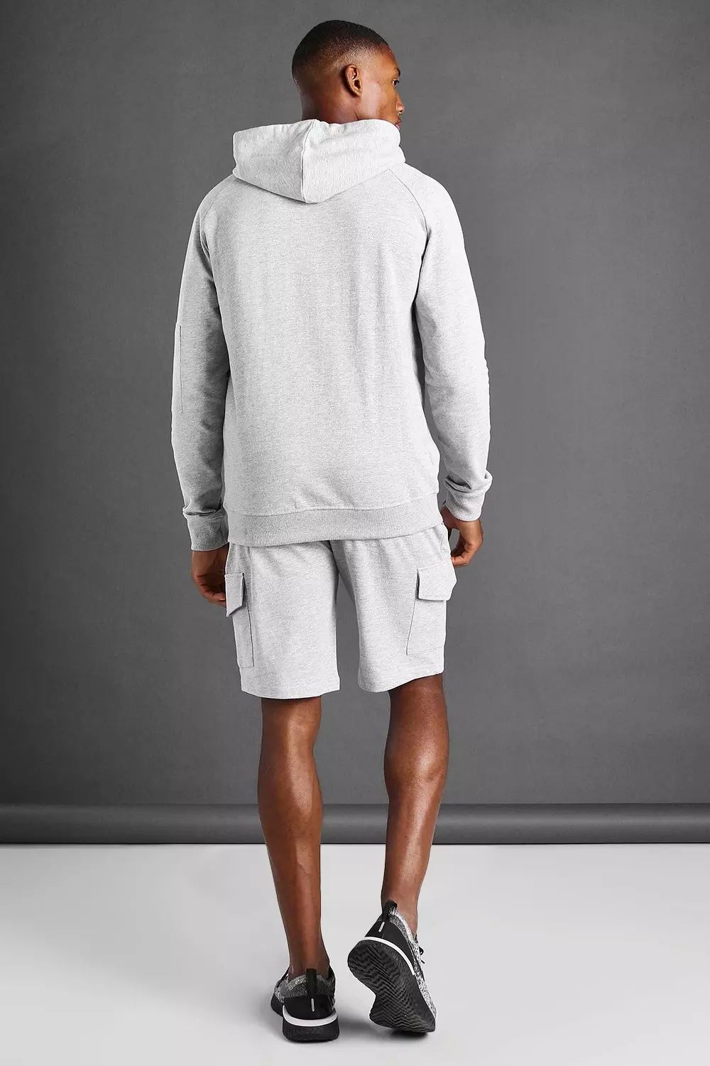 Boohooman shorts and hoodie online