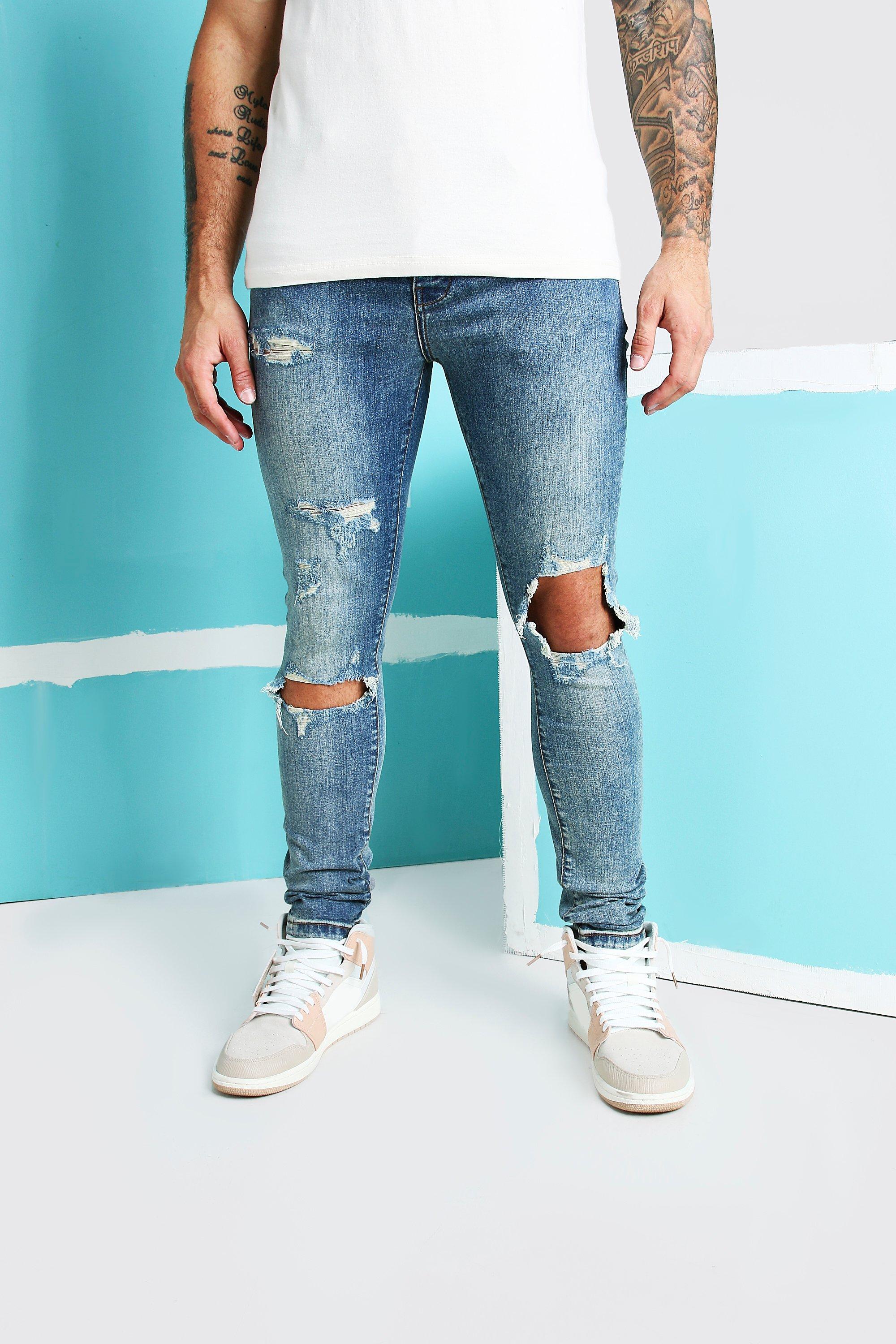 boohoo man ripped jeans