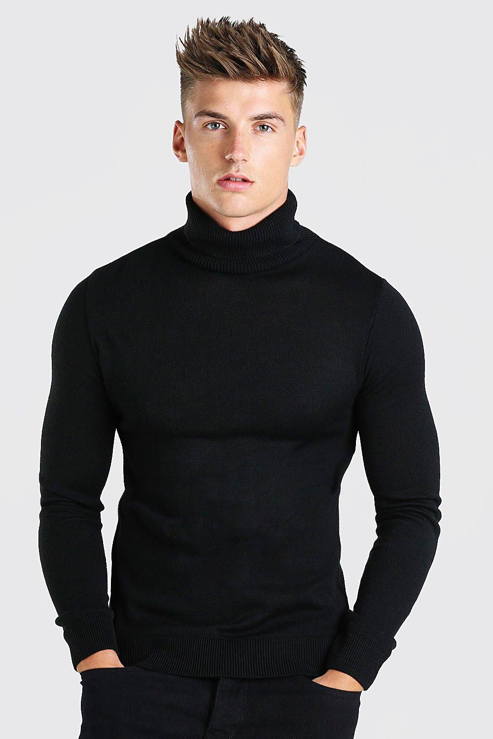 Boohooman turtleneck 2025