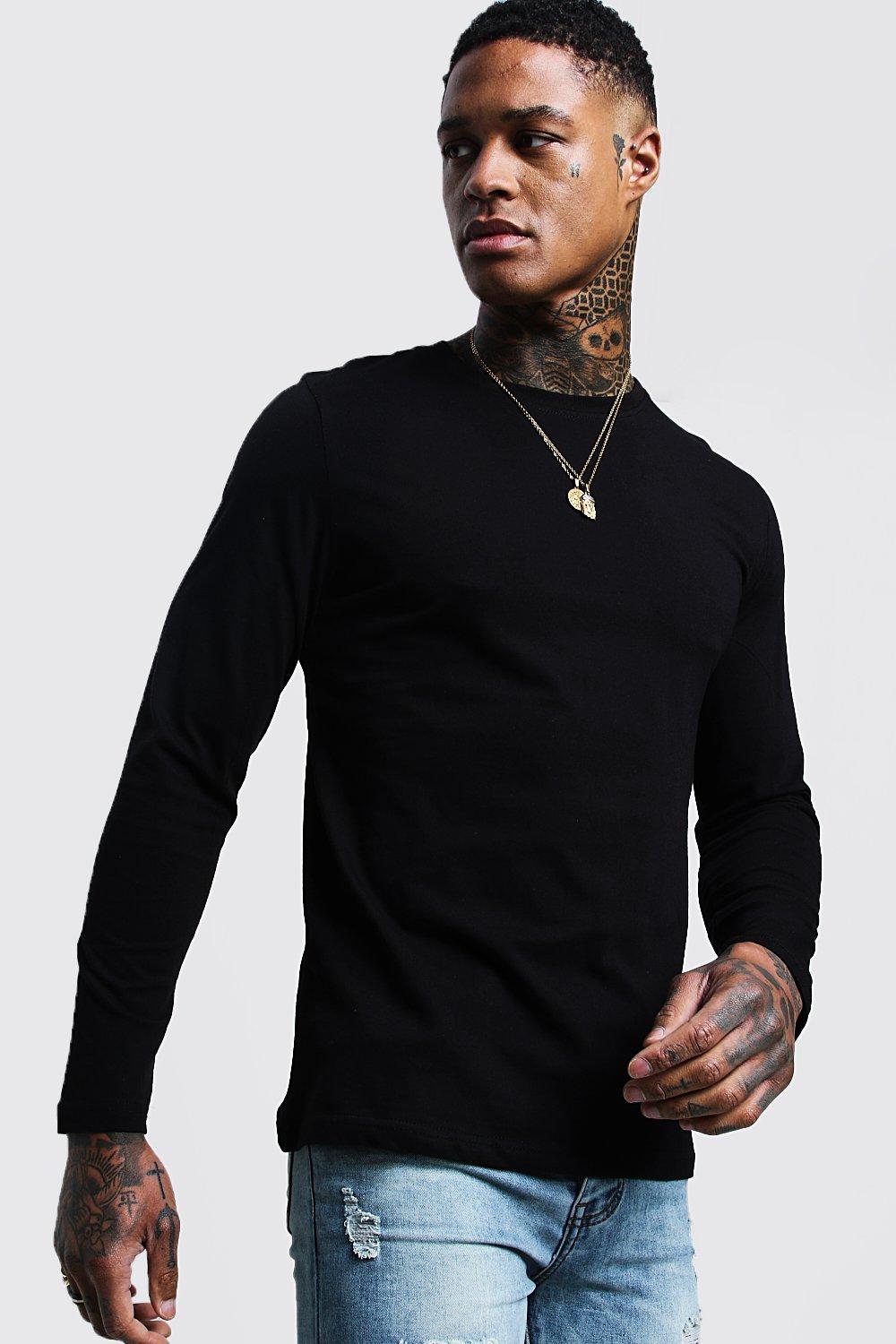 boohooMAN Tall Basic Crew Neck T-Shirt