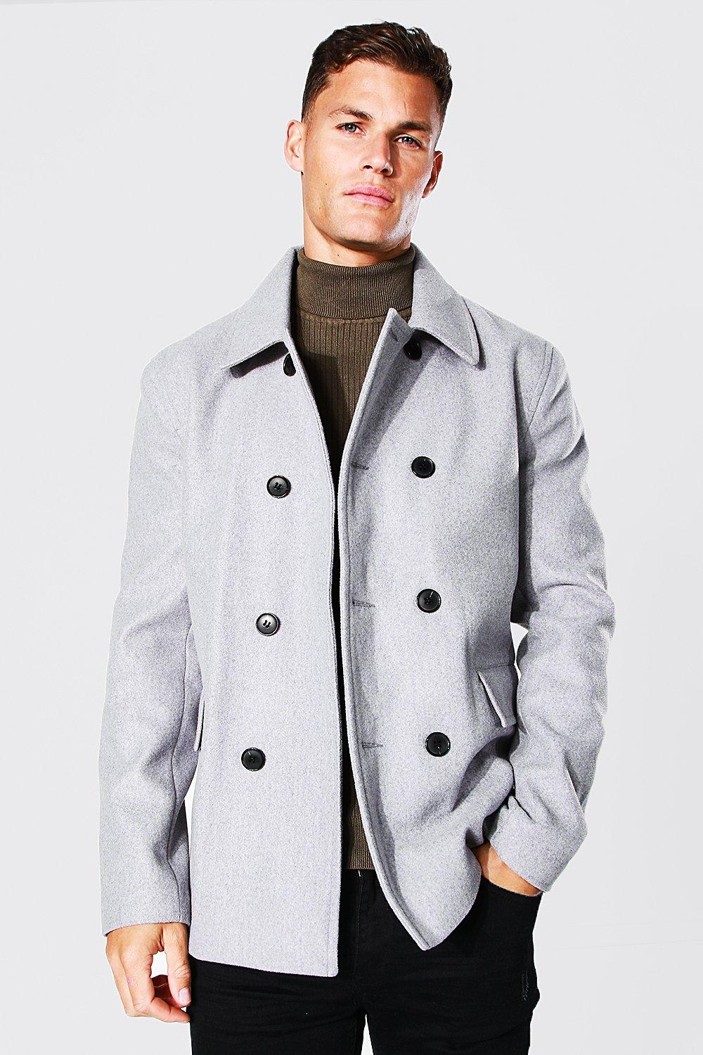 Pea coat for outlet tall man