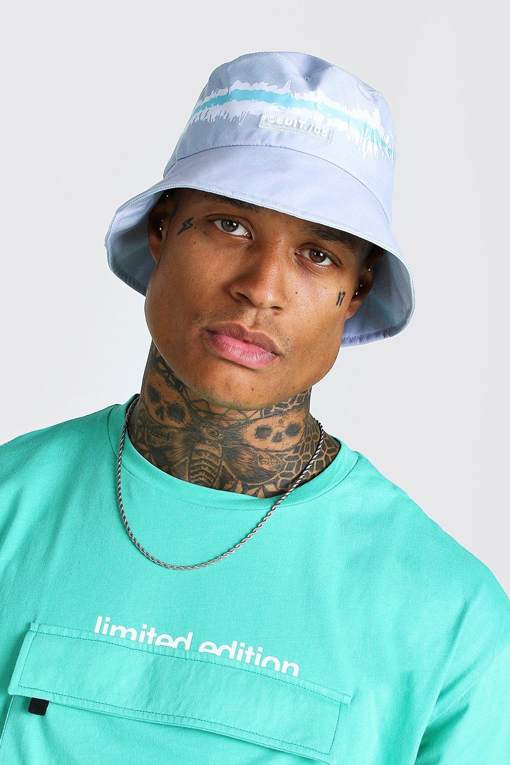 printed bucket hat