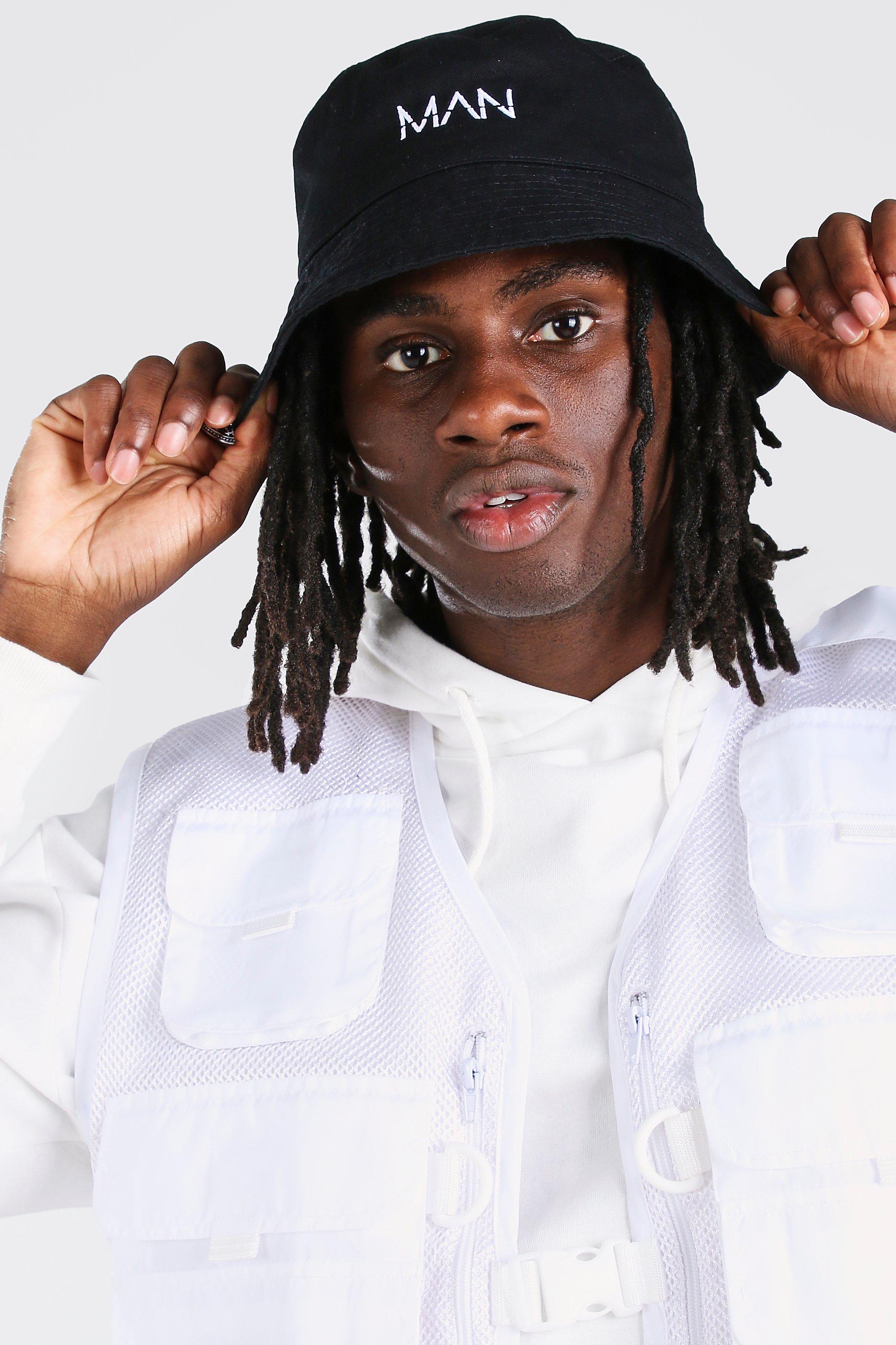 bucket hat dreads