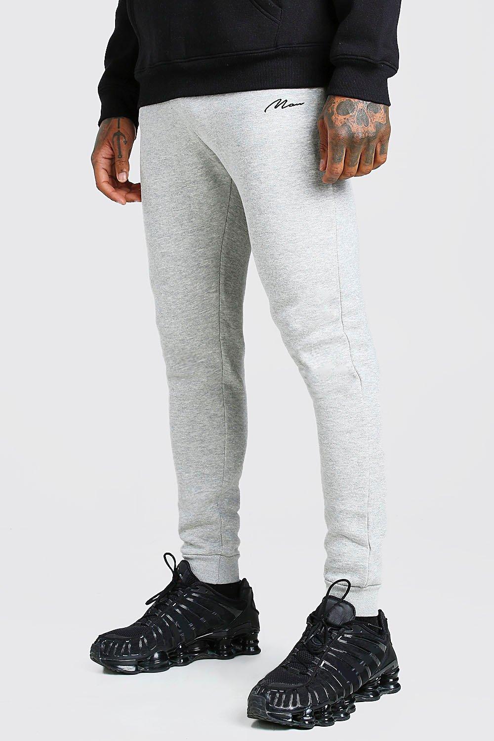 boohooman skinny fit tracksuit