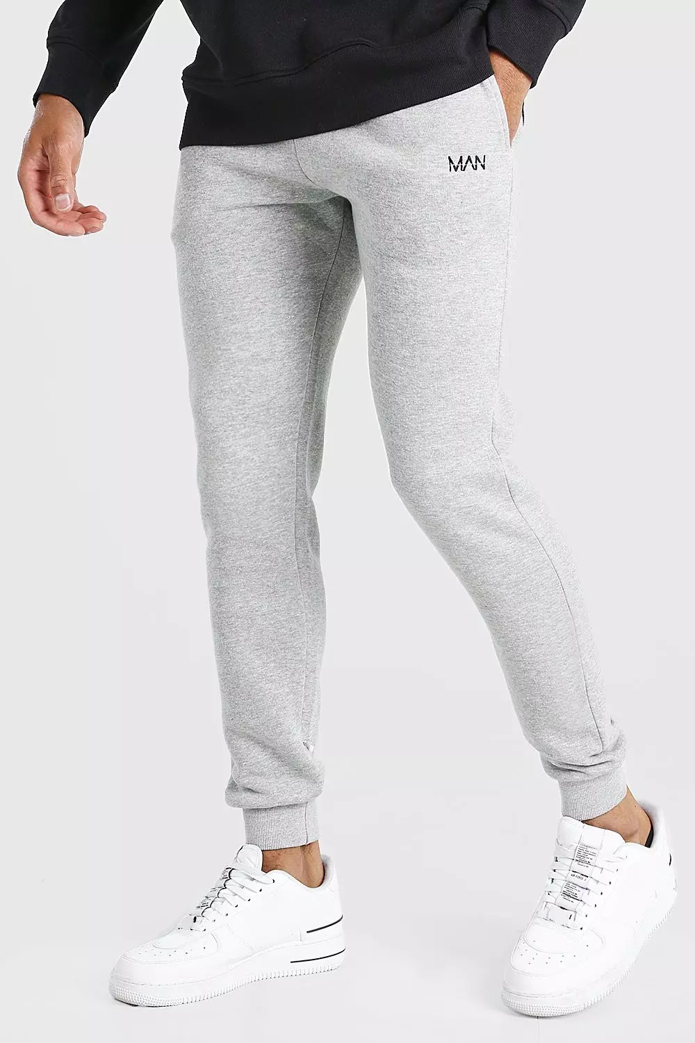 Original MAN Skinny Fit Joggers boohooMAN UK