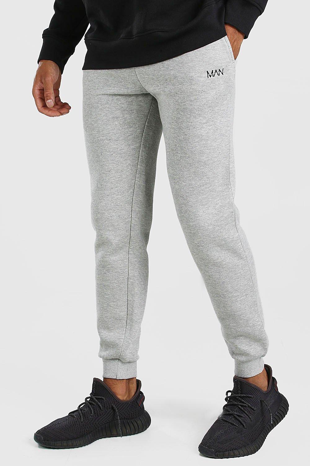 Boohooman skinny fit on sale joggers