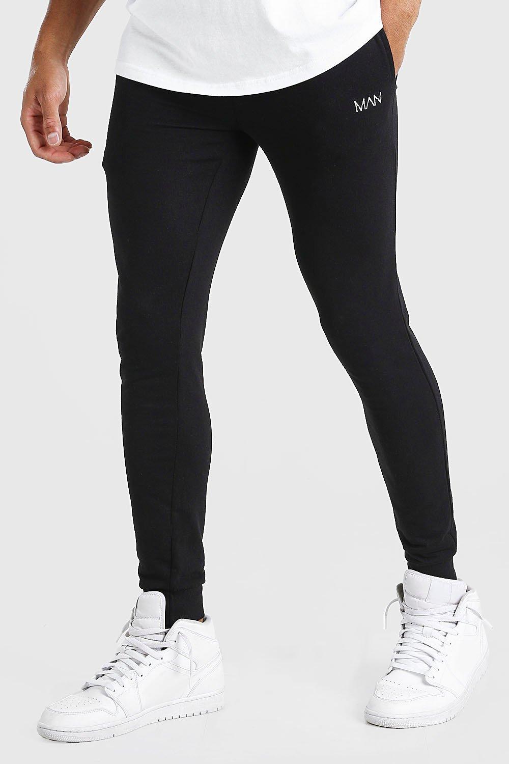 Boohooman super skinny joggers new arrivals