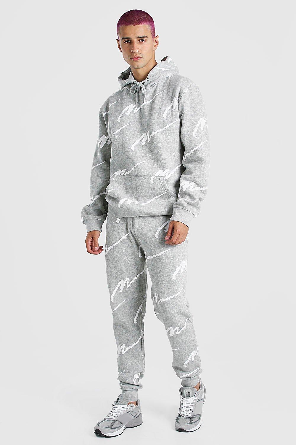 Man all 2025 over print tracksuit