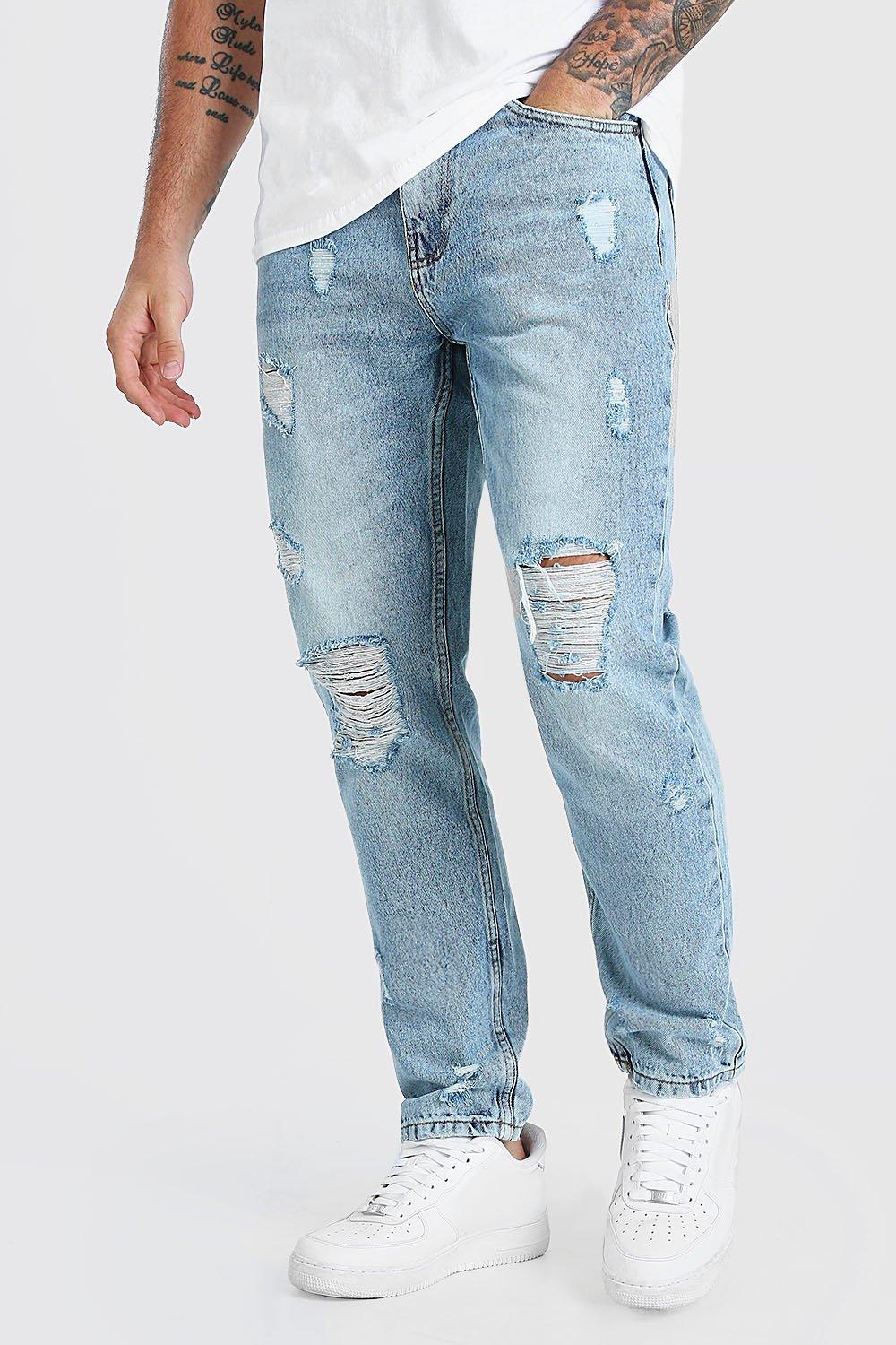 boohooman slim fit jeans