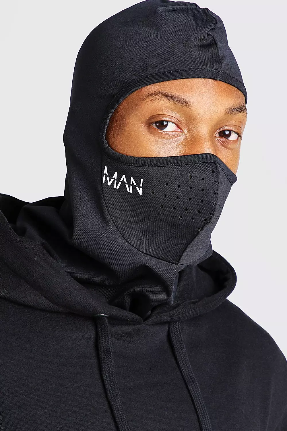 Black MAN Active Balaclava Snood With Air Holes alternative image