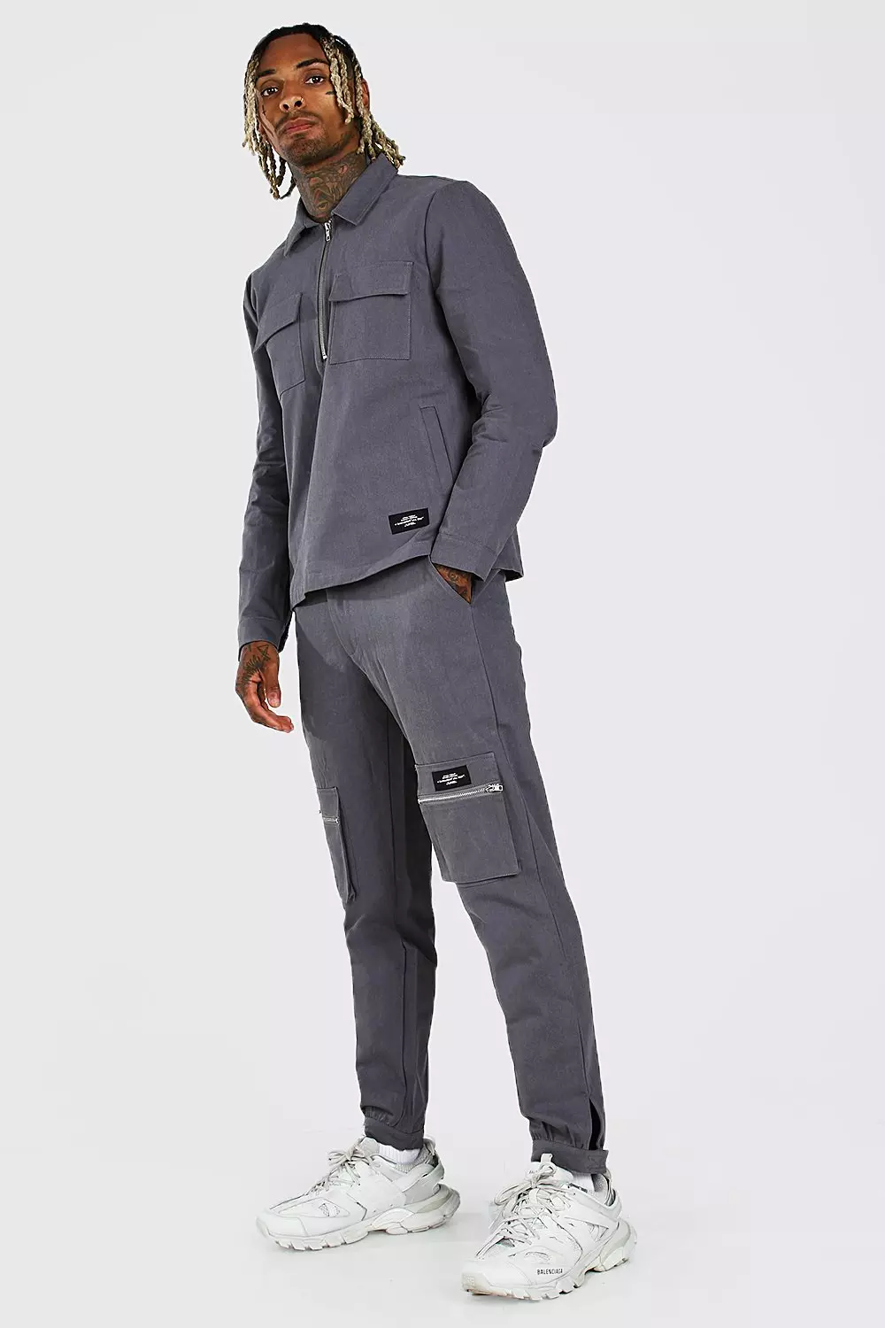 Ensemble chemise cargo et pantalon MAN autre image