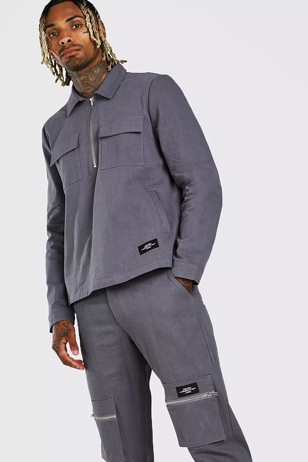 Ensemble chemise cargo et pantalon MAN autre image