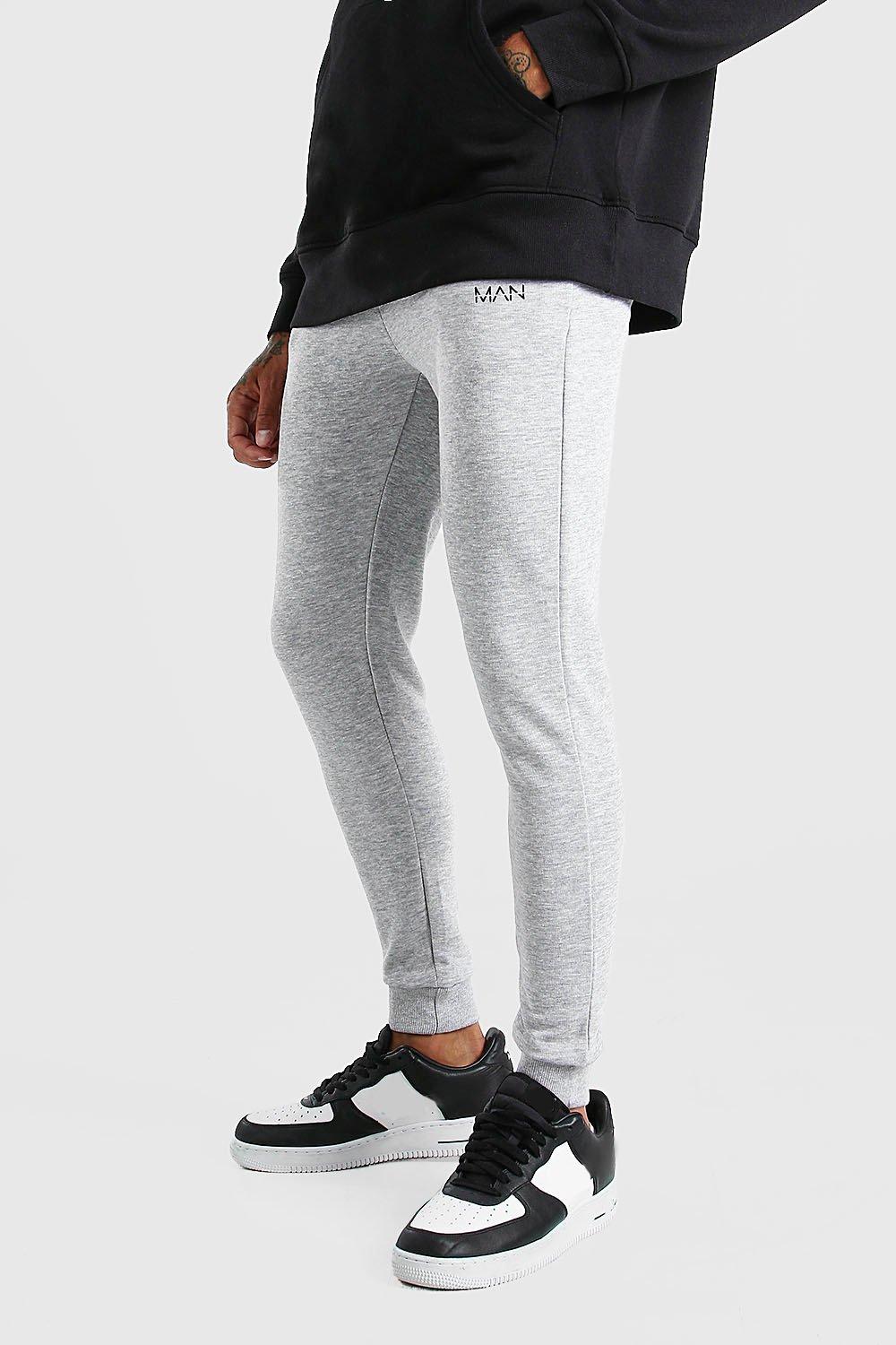 boohooman super skinny joggers