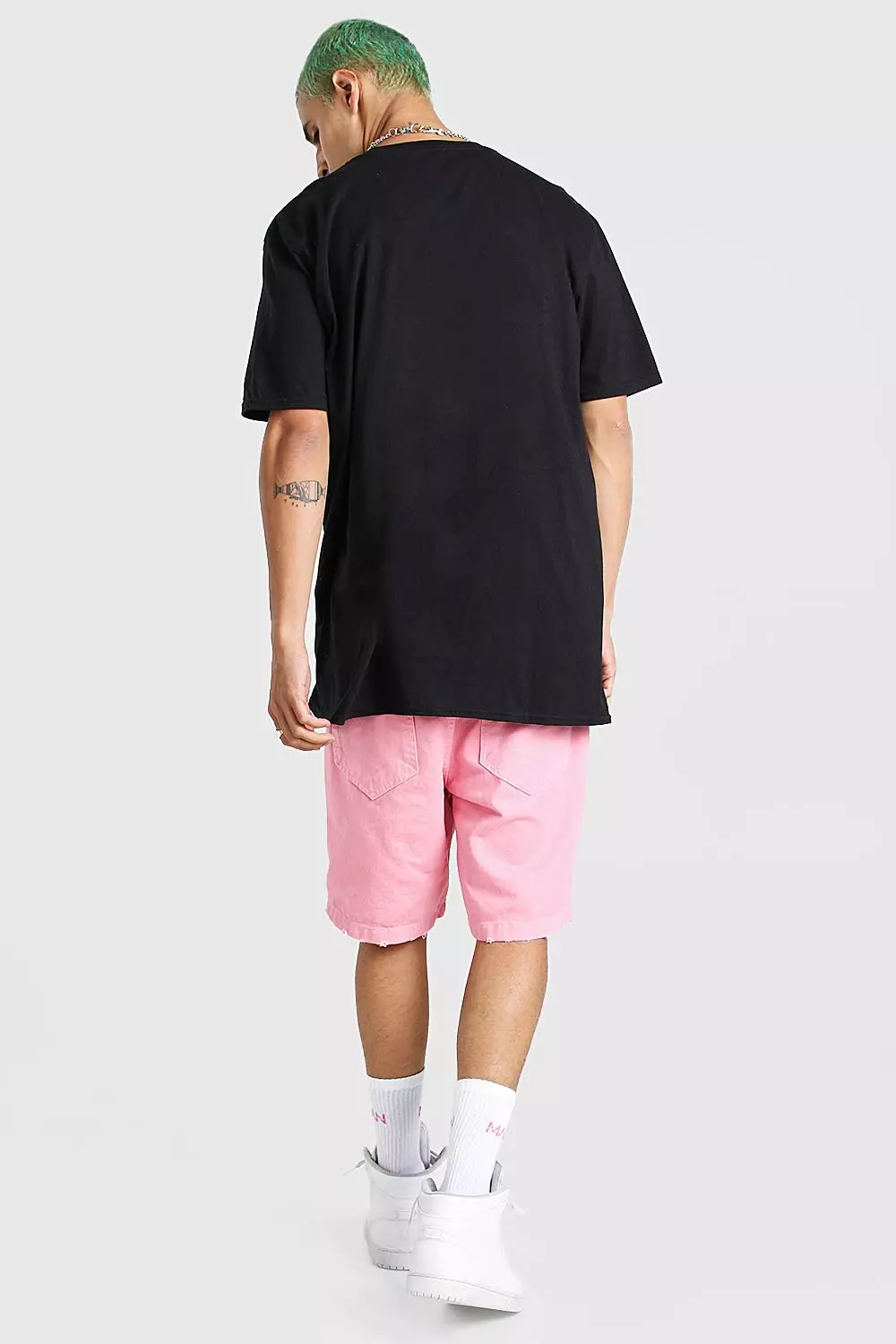 T-shirt coupe oversize imprimé hommage Albert Einstein autre image